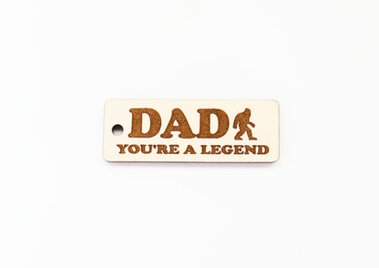 Dad Keychain blanks, wood blanks