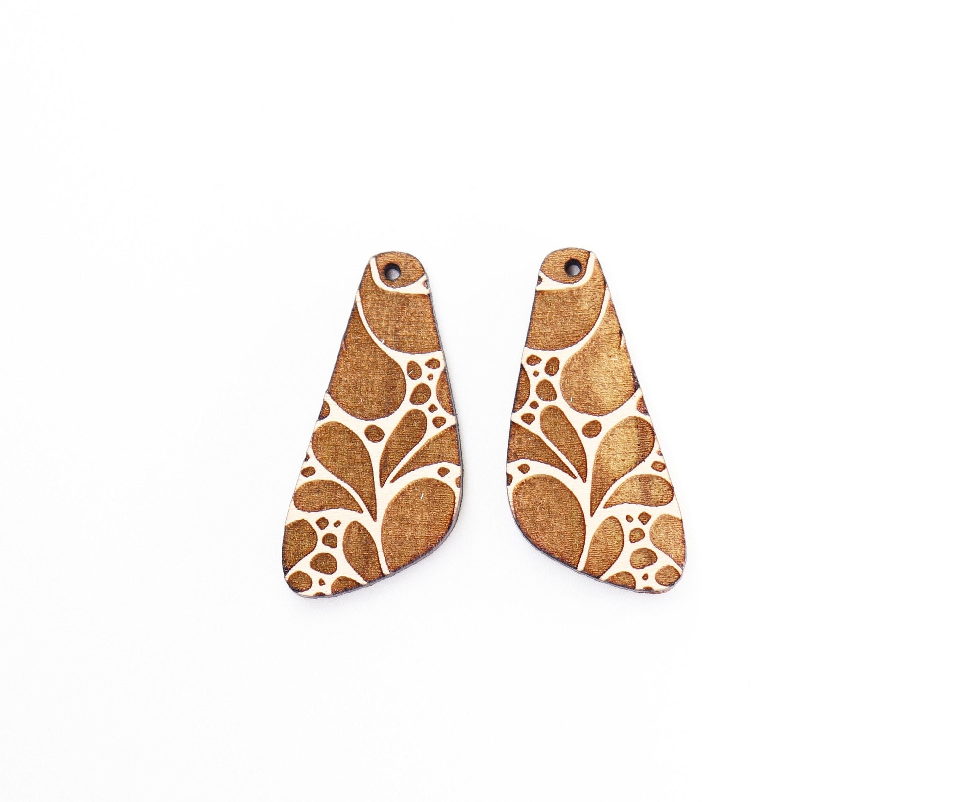 Earring blanks, wood blanks, DIY earrings