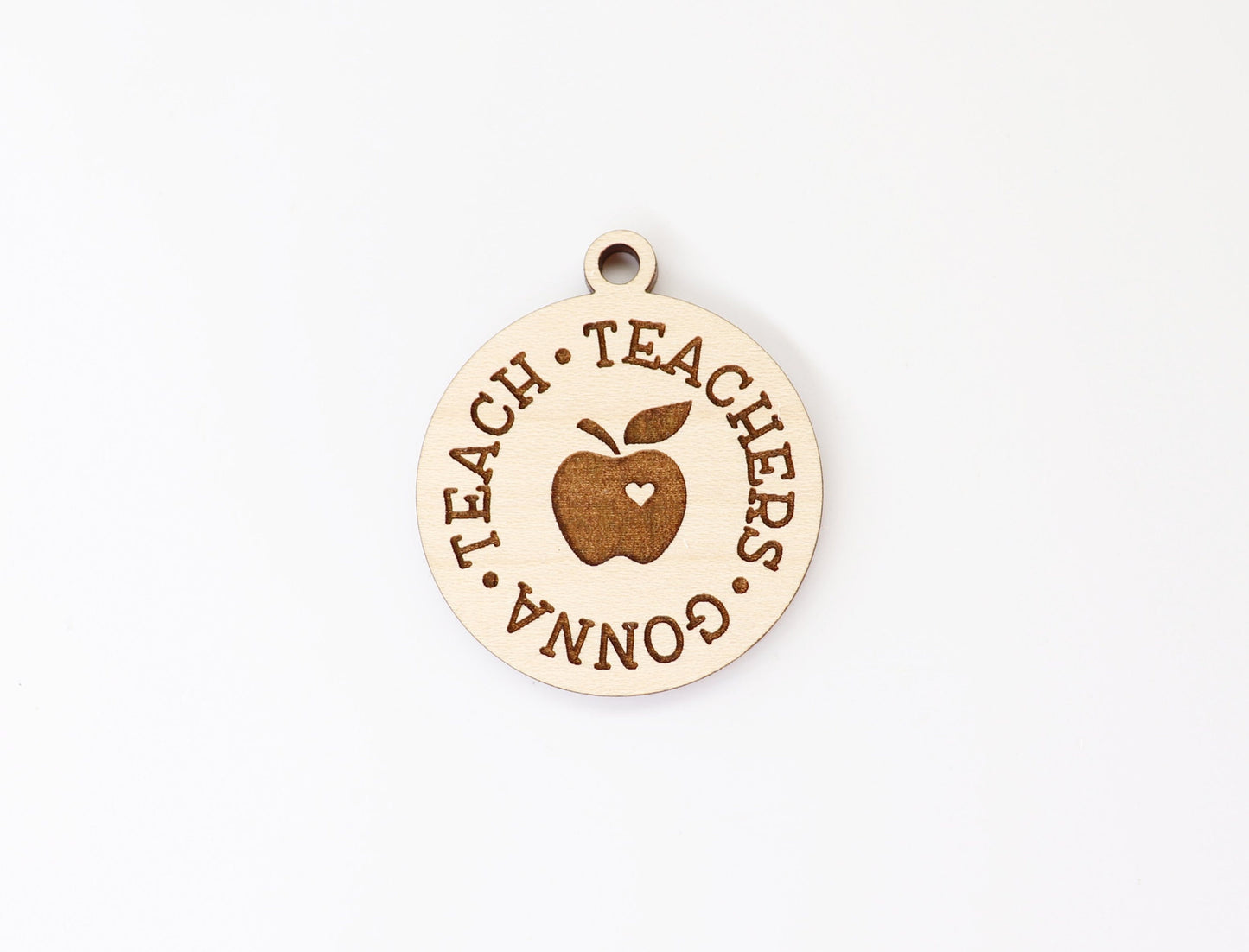 Teacher keychain, keychain blanks, wood blanks