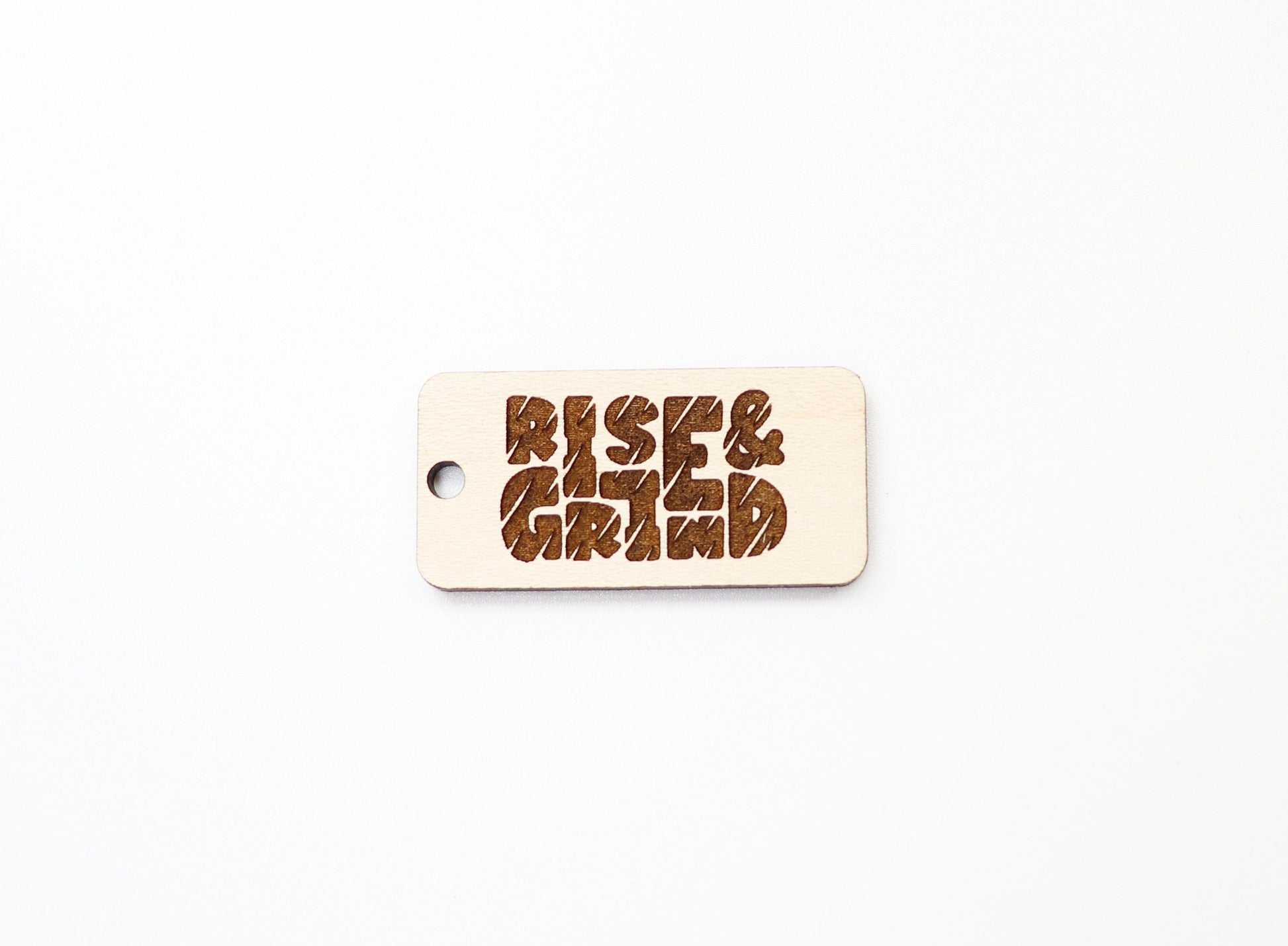 Rise and grind Keychain blanks, gym keychain, wood blanks