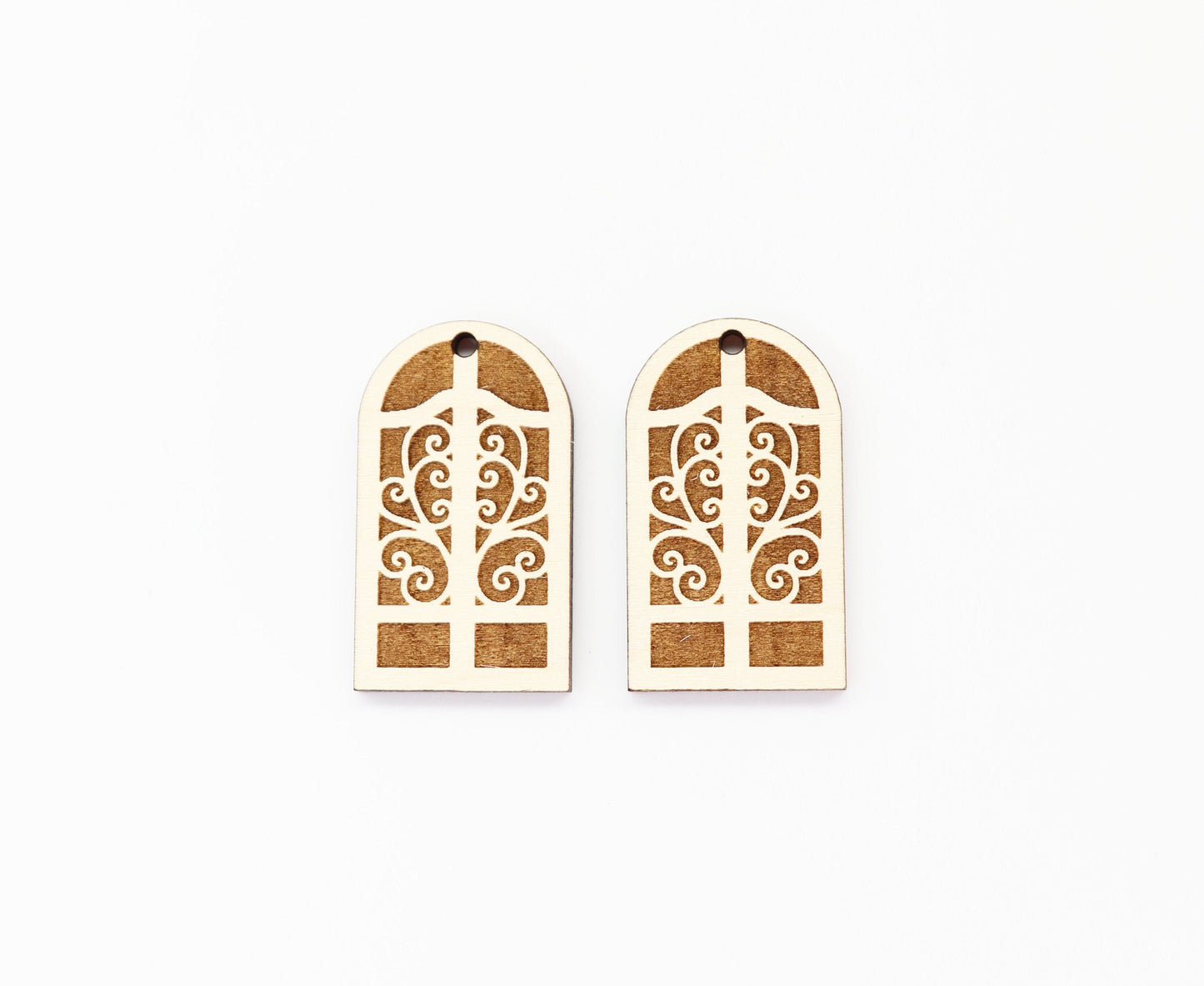 Earring blanks, wood blanks, DIY earrings