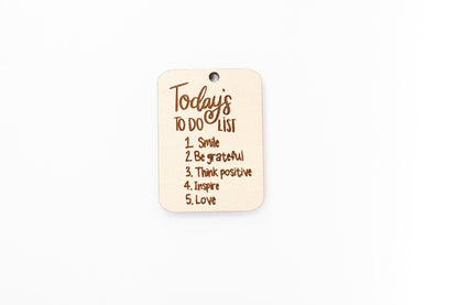 To do list Keychain blanks, mom keychain, wood blanks