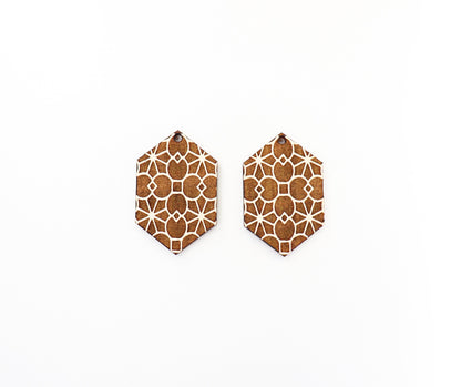 Earring blanks, wood blanks, DIY earrings