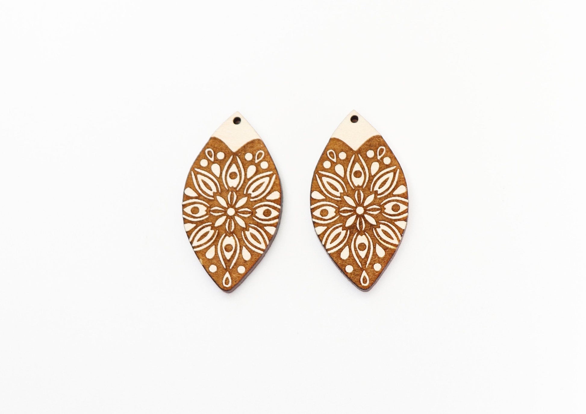 Earring blanks, wood blanks, DIY earrings