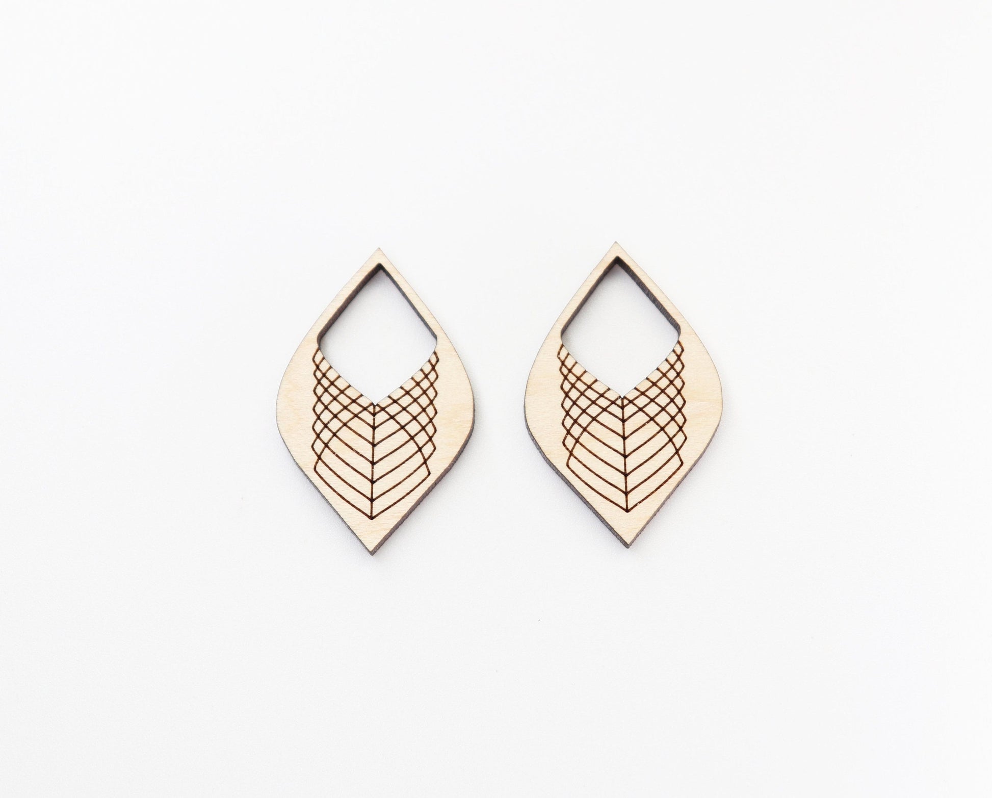 Earring blanks, wood blanks, DIY earrings