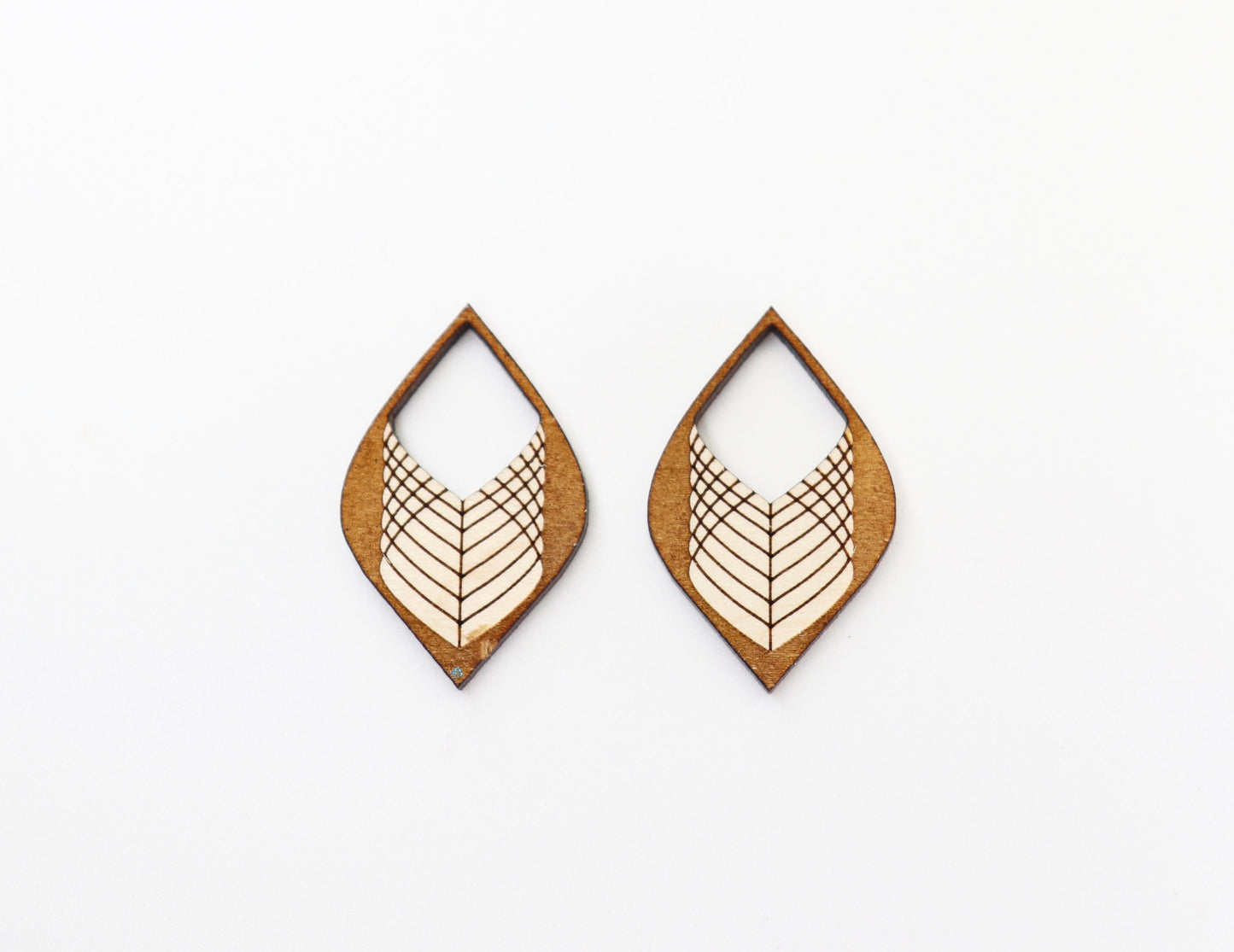 Earring blanks, wood blanks, DIY earrings