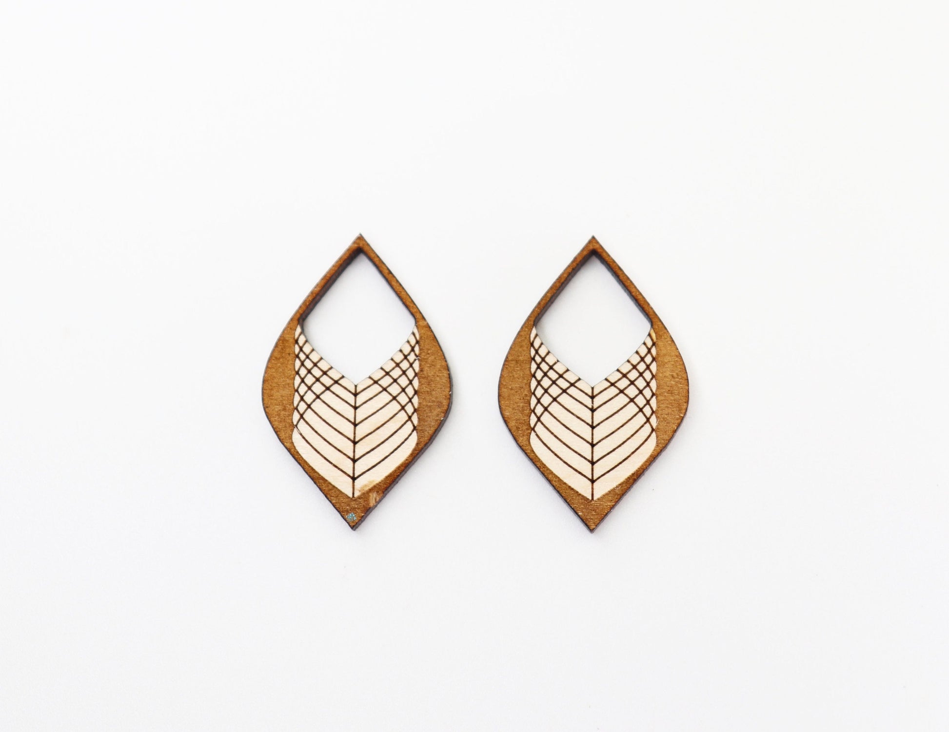 Earring blanks, wood blanks, DIY earrings