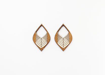 Earring blanks, wood blanks, DIY earrings