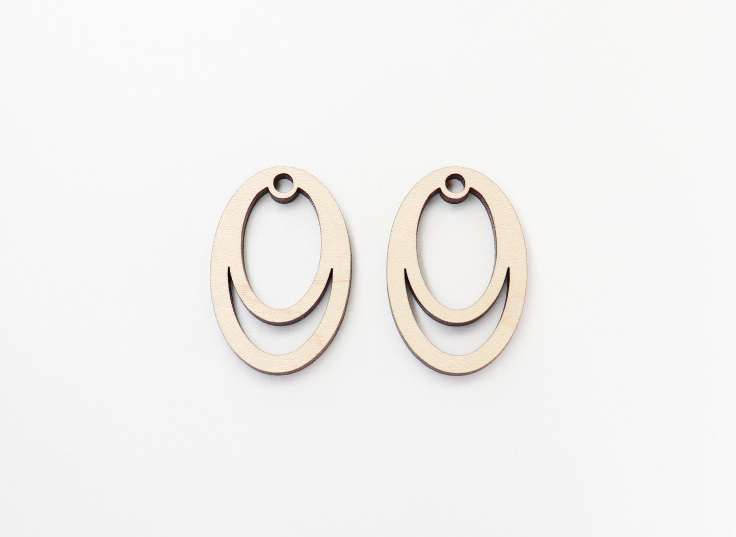 Oval earring blanks, earring findings