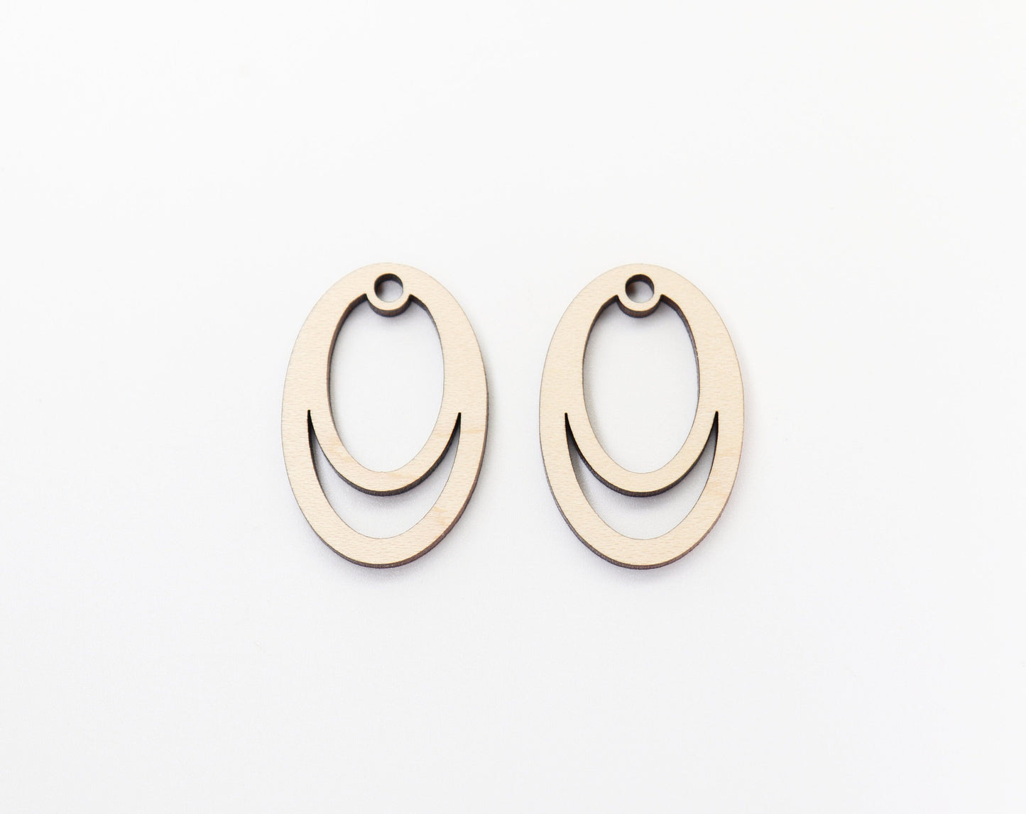 Oval earring blanks, earring findings