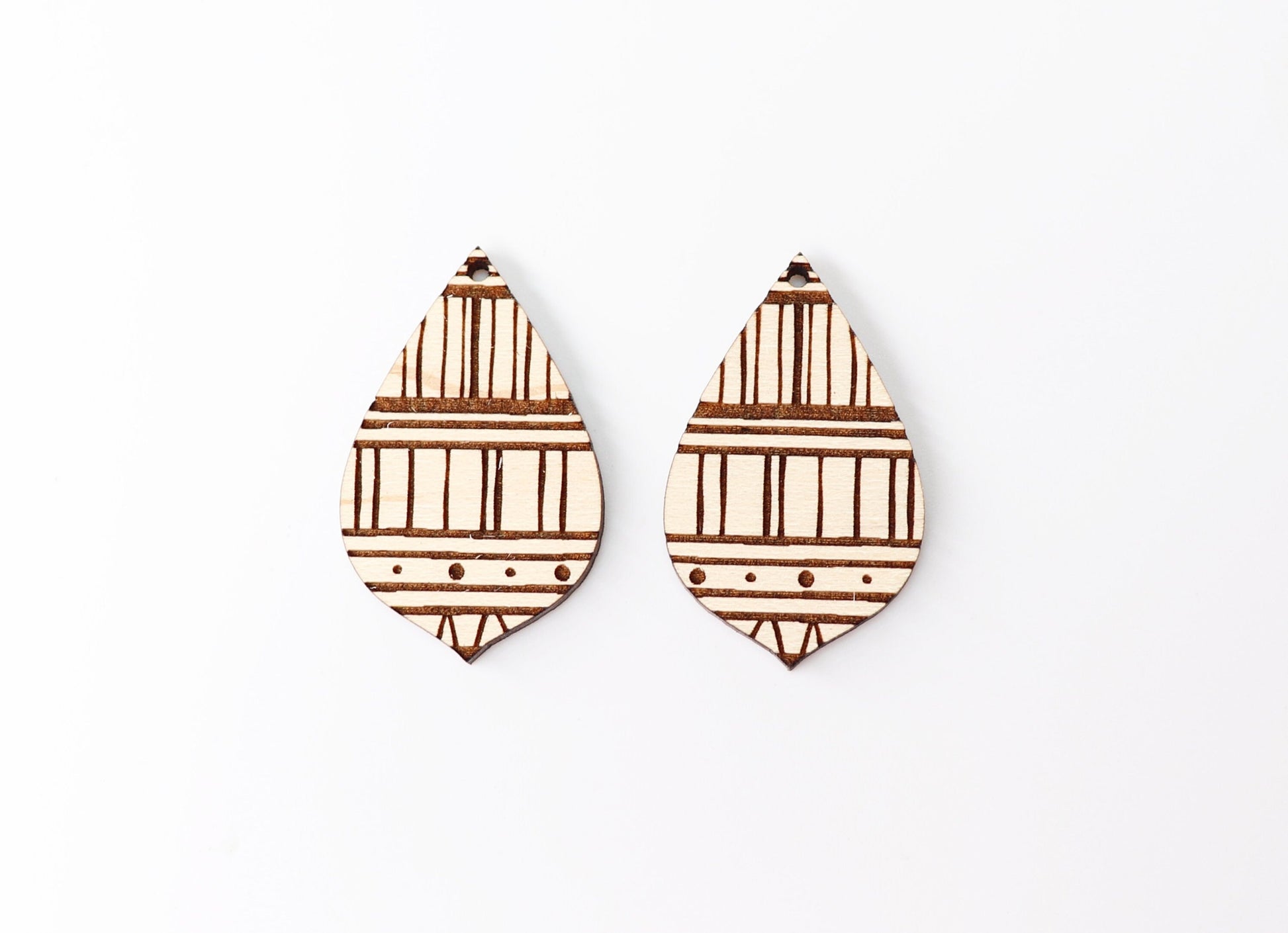 Earring blanks, wood blanks, DIY earrings