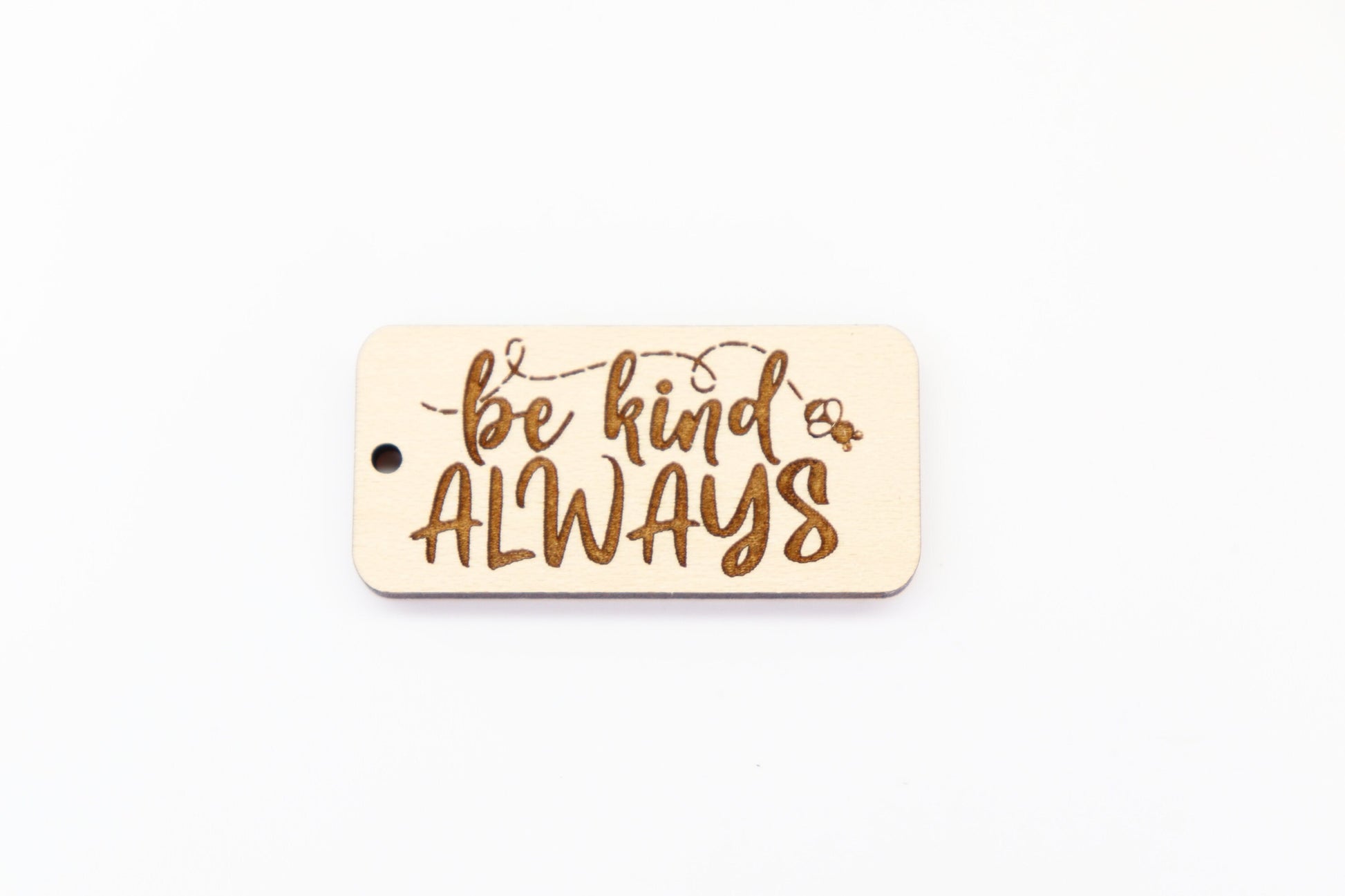 Be kind Keychain blanks, gym keychain, wood blanks