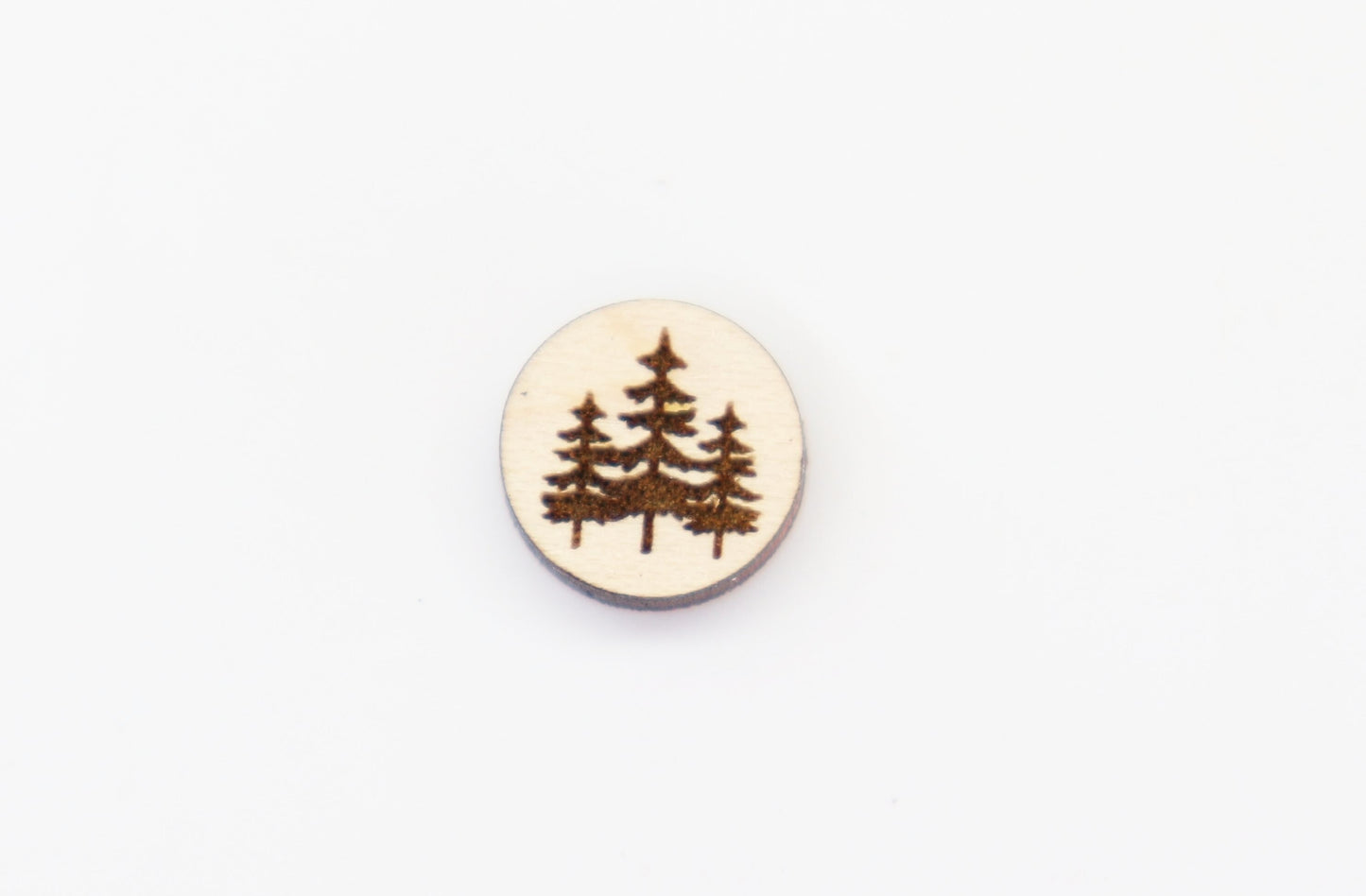 Tree studs, Wood earring blanks, DIY earrings, wood studs, sold per set