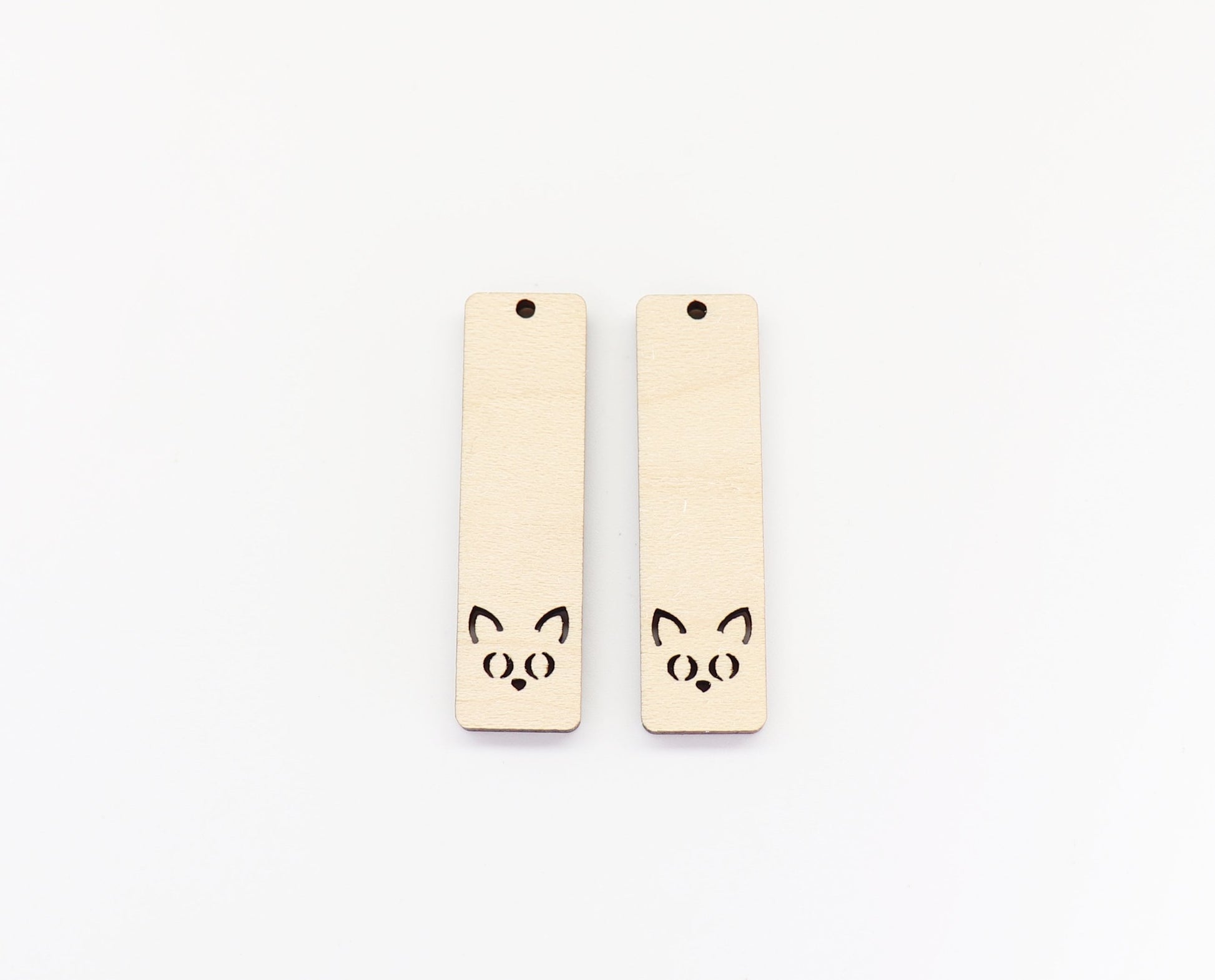 Cat earring blanks, earring blanks, cat cutouts