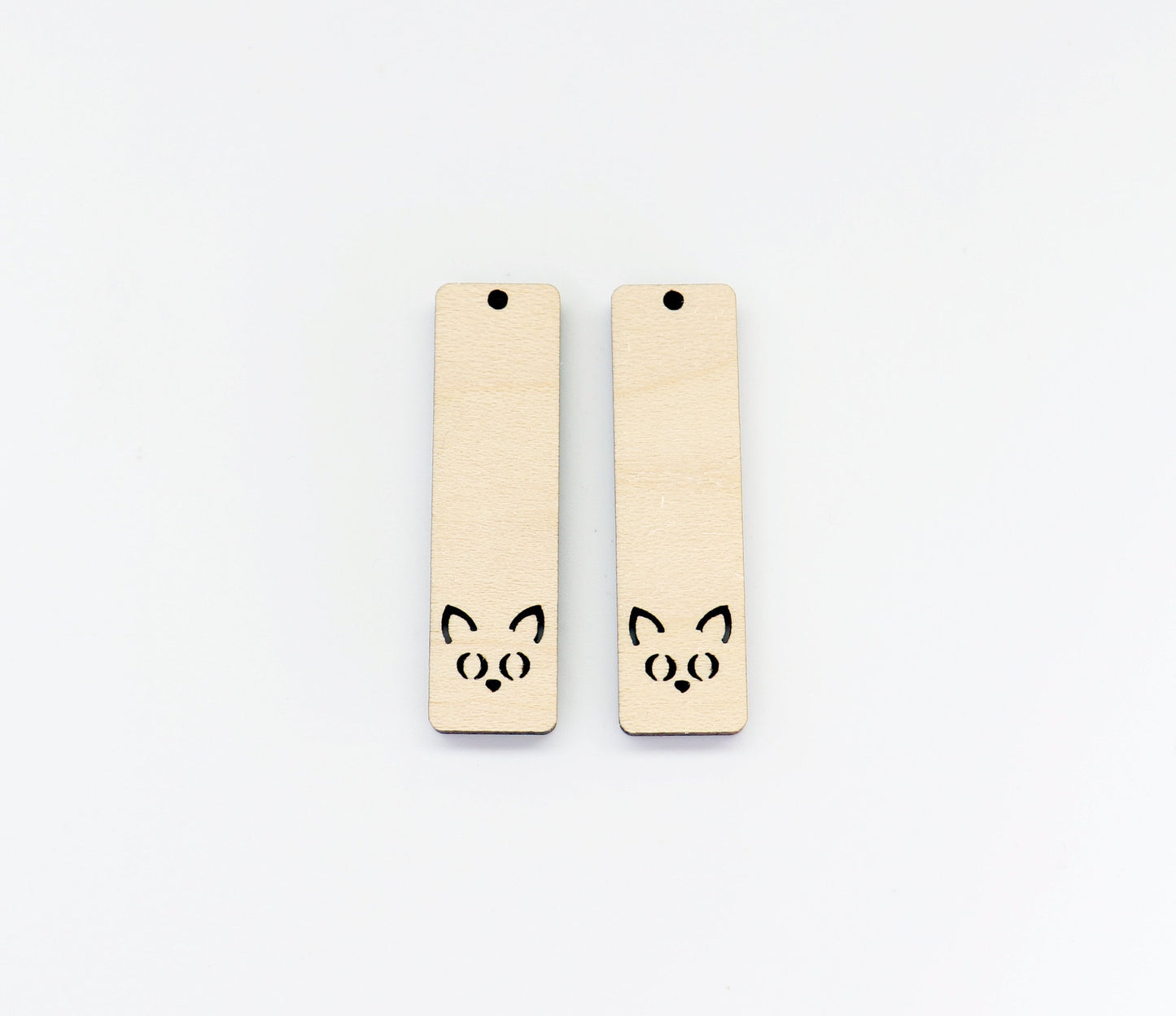 Cat earring blanks, earring blanks, cat cutouts