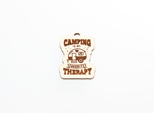 Camping Keychain blanks, wood blanks