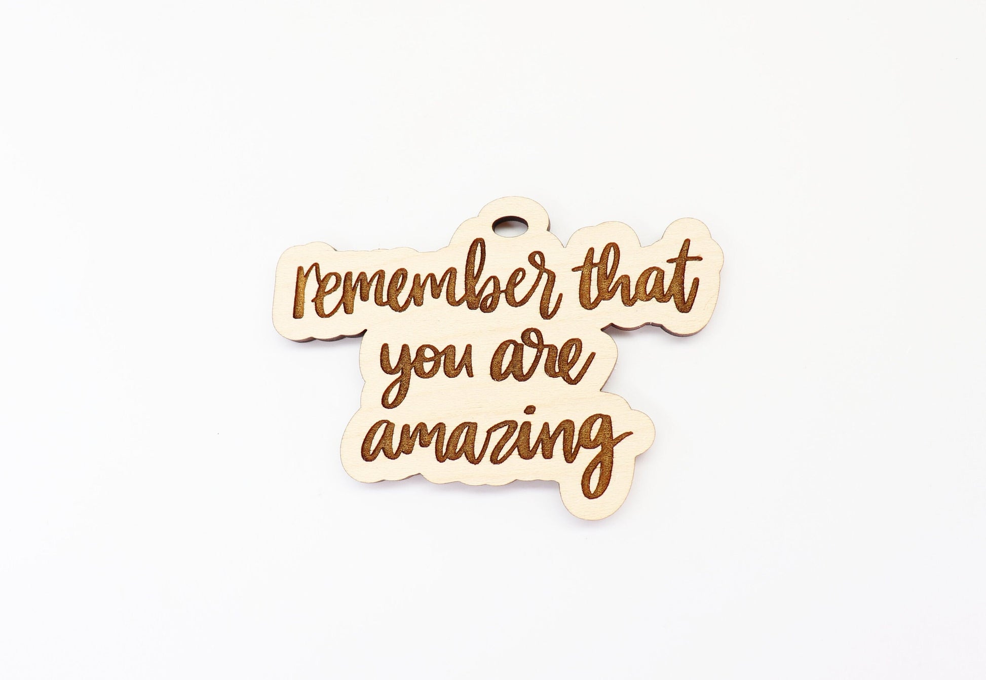 You are amazing Car charm blank,  wood blanks, wood cutouts