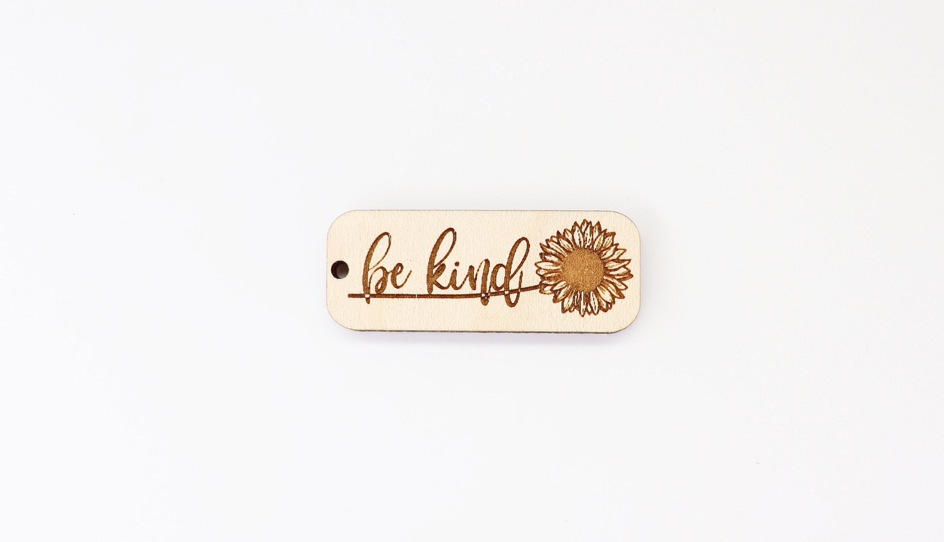 Be kind Keychain blanks, wood blanks