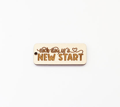 New start Keychain blanks, wood blanks