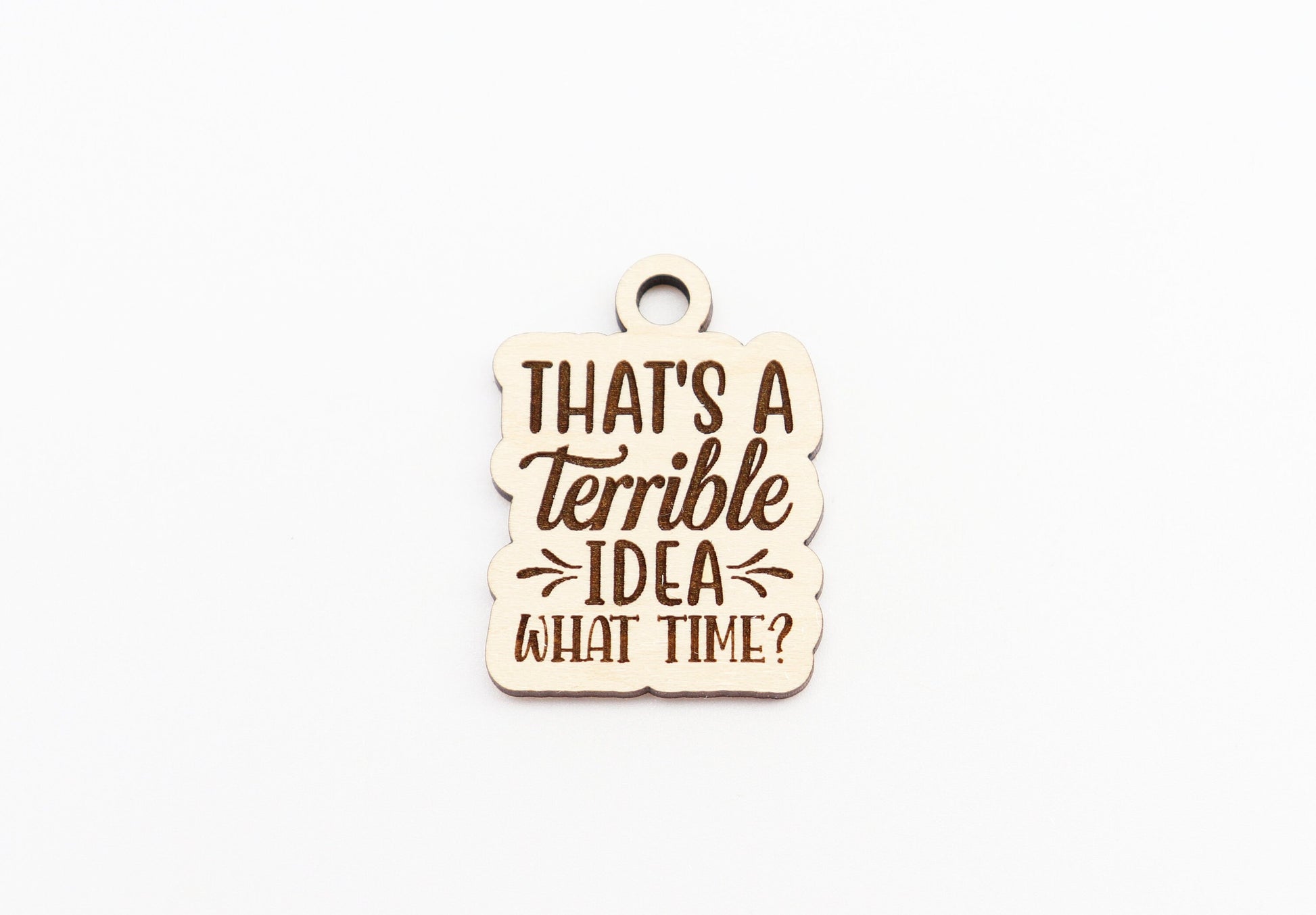 Terrible idea Keychain blanks, DIY keychain, wood blanks