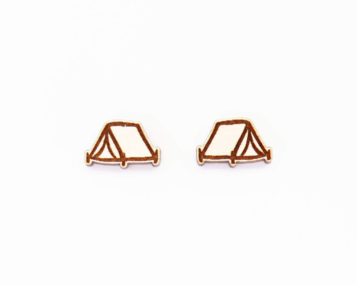 Tent studs, DIY earrings, earring blanks, sold per set