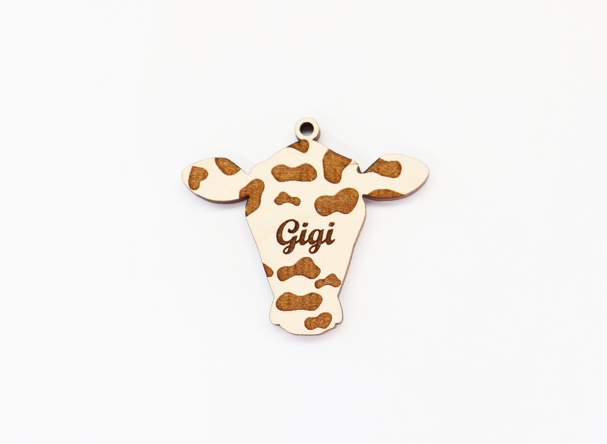 Gigi Keychain blank,  wood blanks, wood cutouts