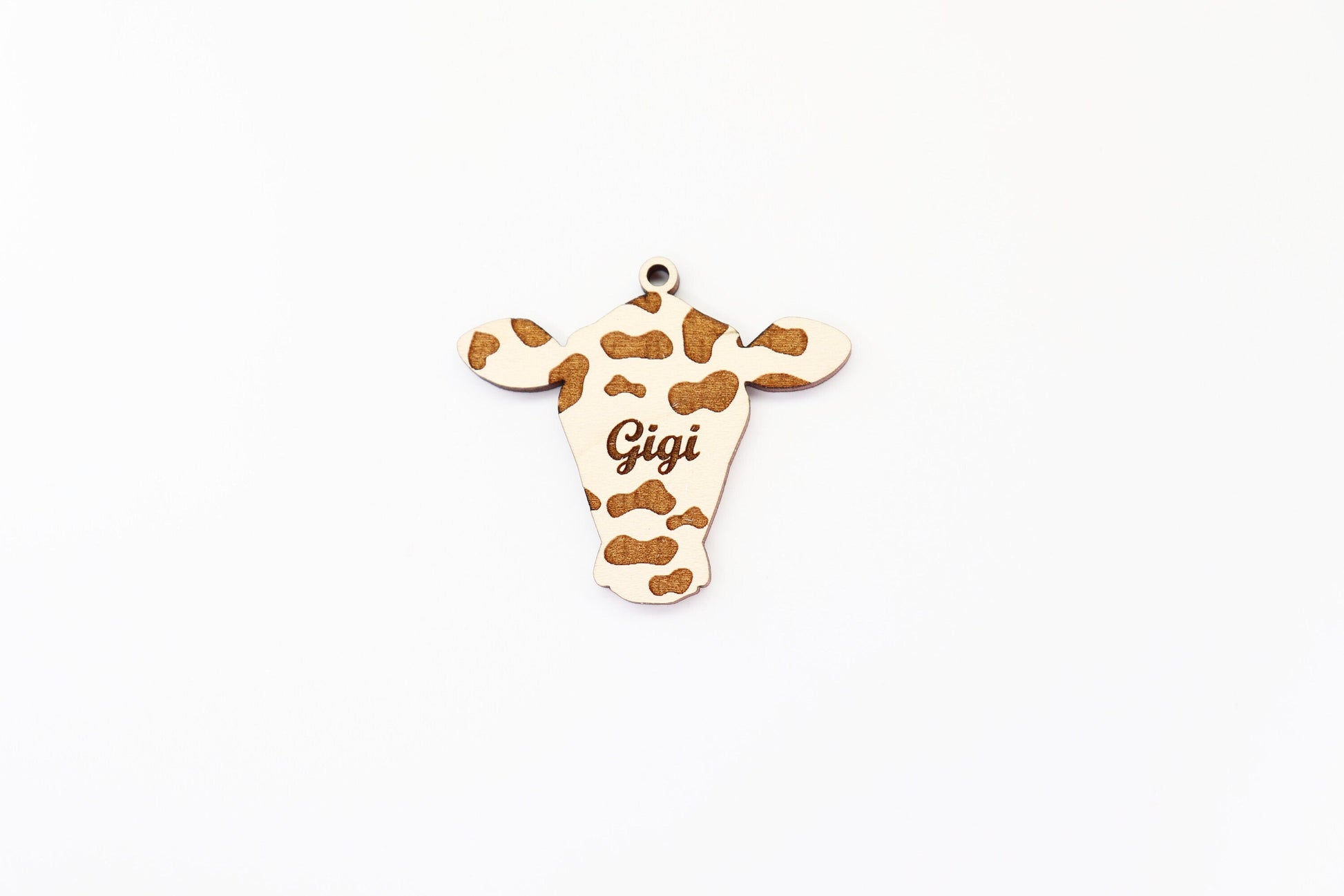 Gigi Keychain blank,  wood blanks, wood cutouts