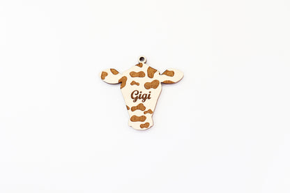 Gigi Keychain blank,  wood blanks, wood cutouts