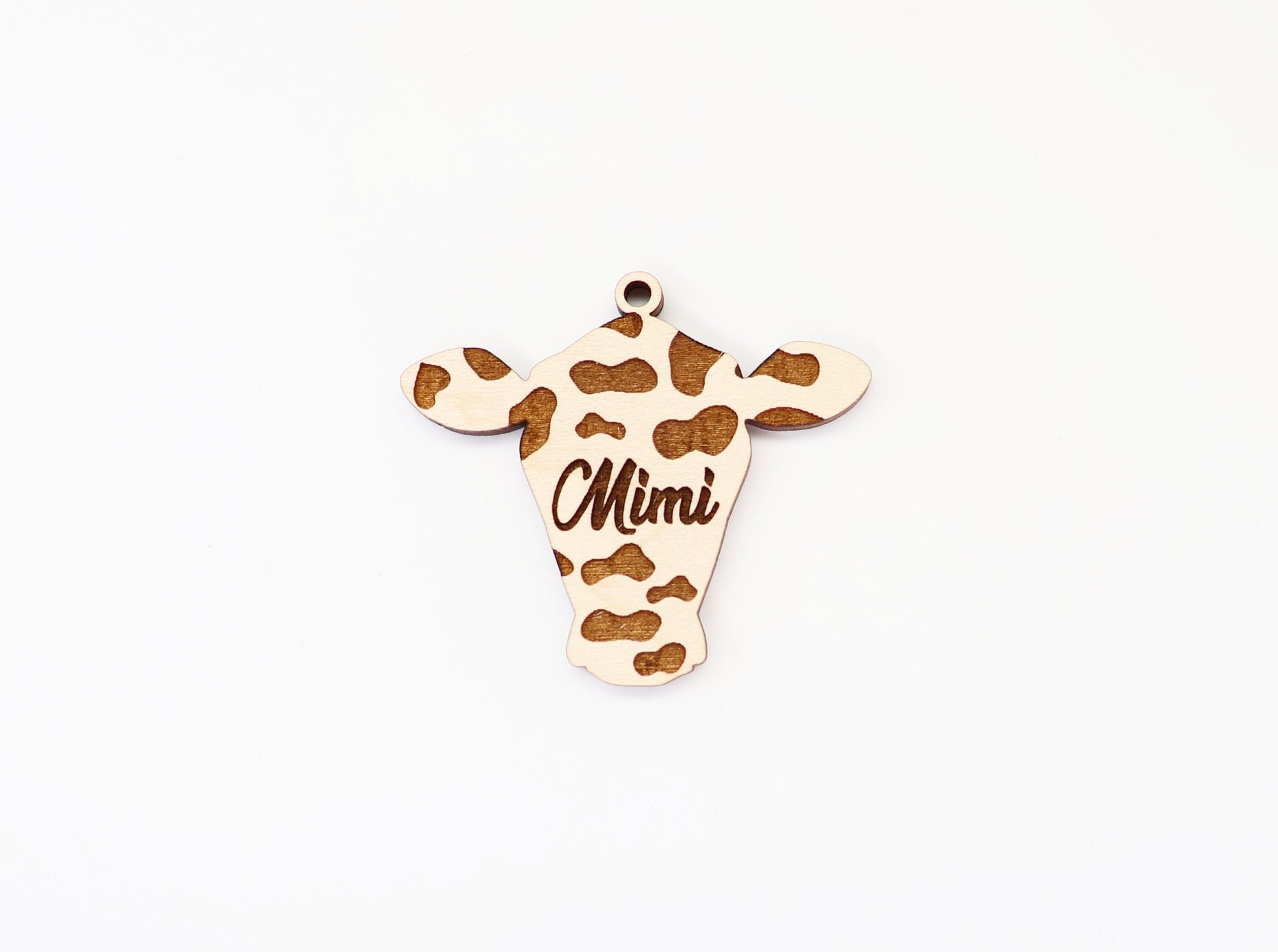 Mimi Keychain blank,  wood blanks, wood cutouts