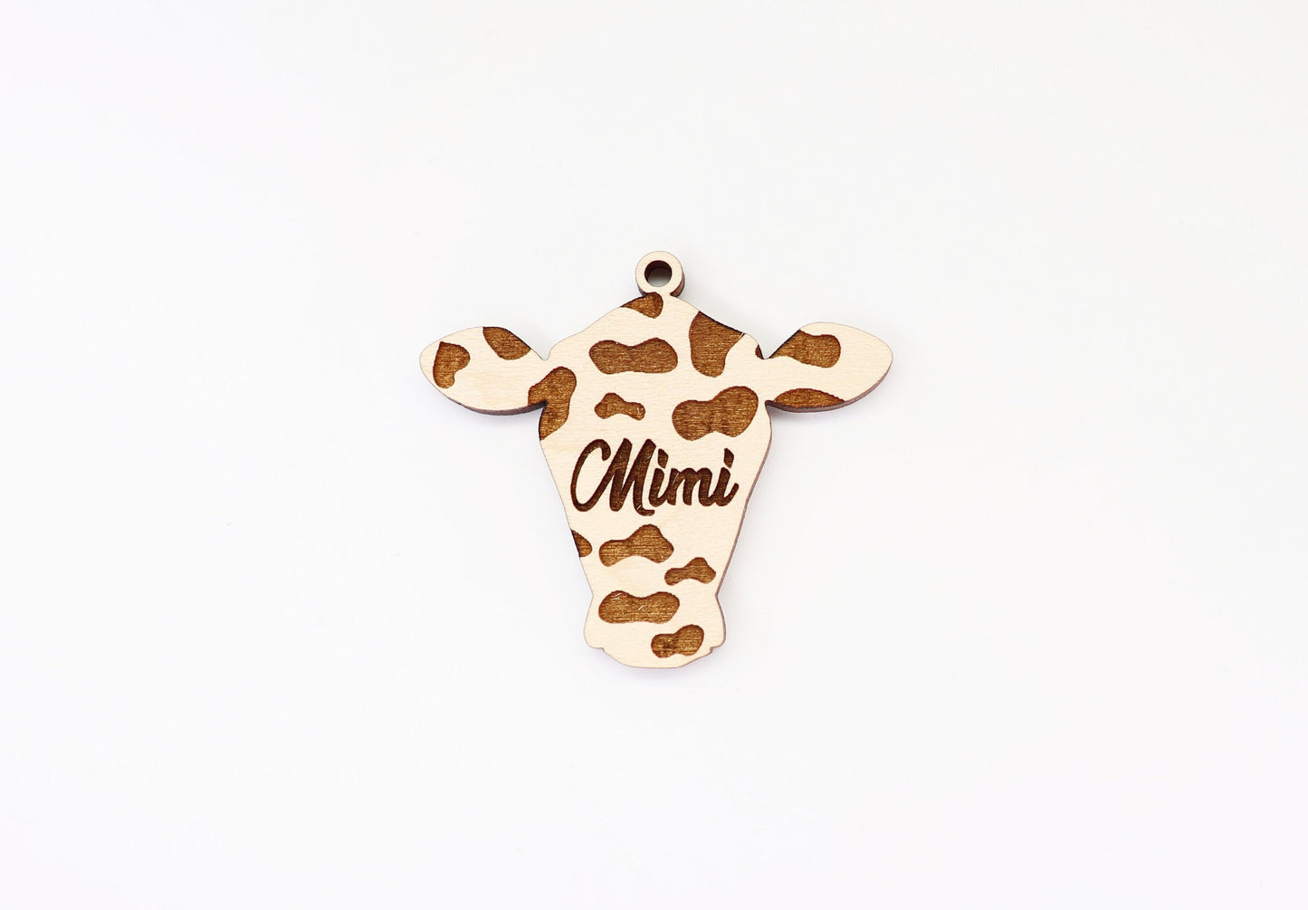 Mimi Keychain blank,  wood blanks, wood cutouts