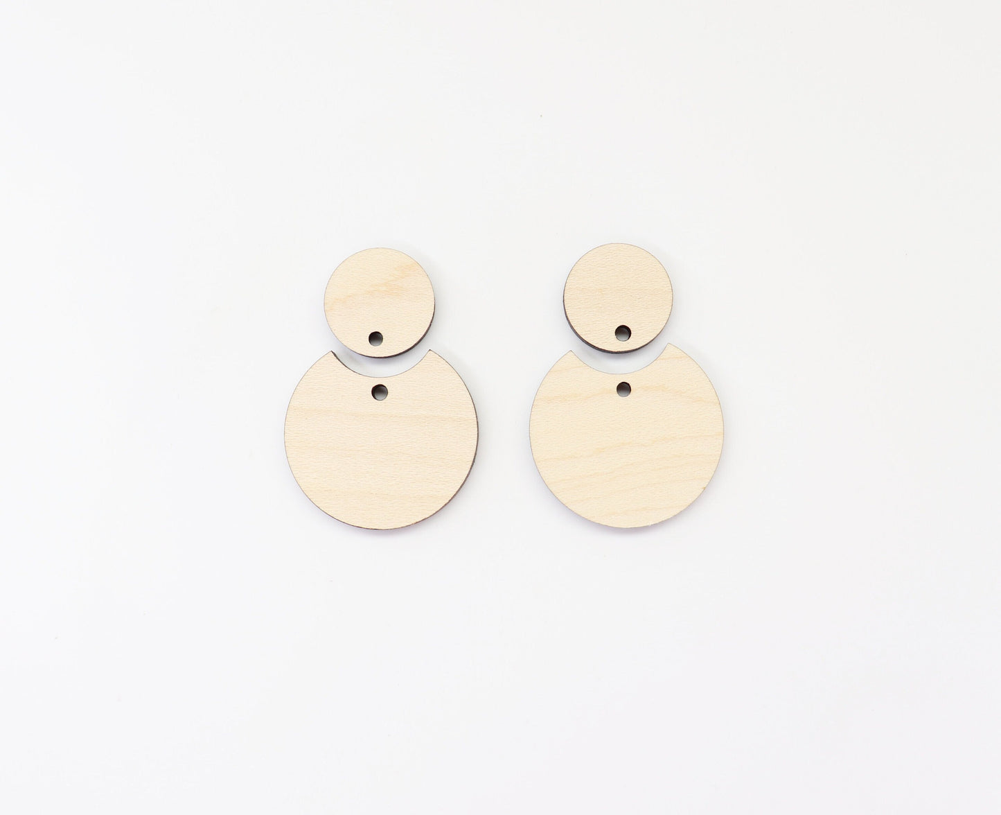 Plain earring blanks, wood earrings, earring blanks