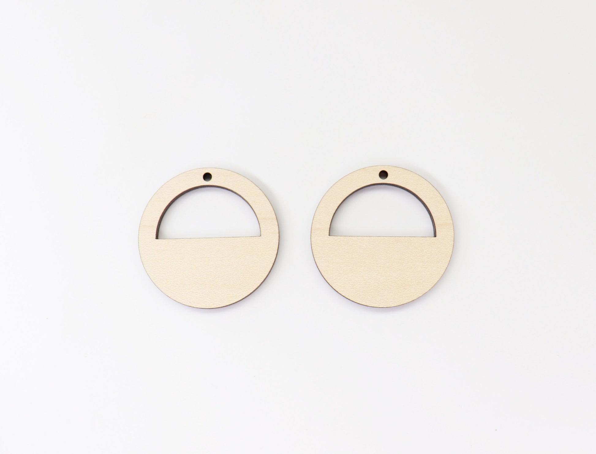 Plain earring blanks, wood earrings, earring blanks