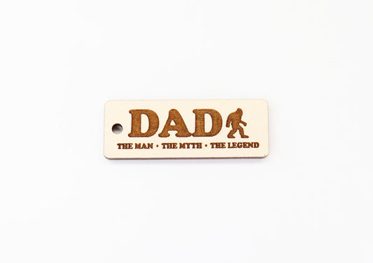 Dad Keychain blanks, wood blanks