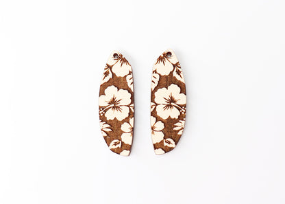 DIY earrings, flower earrings, earring blanks, sold per set