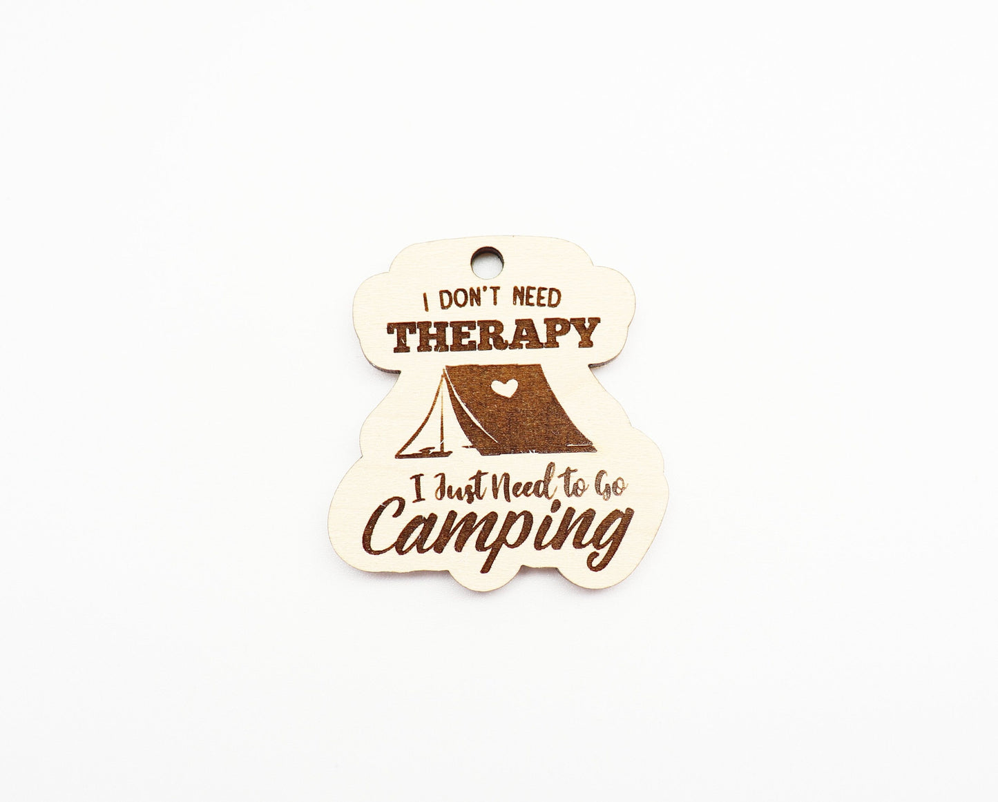 Camping Keychain blanks, DIY keychain, wood blanks