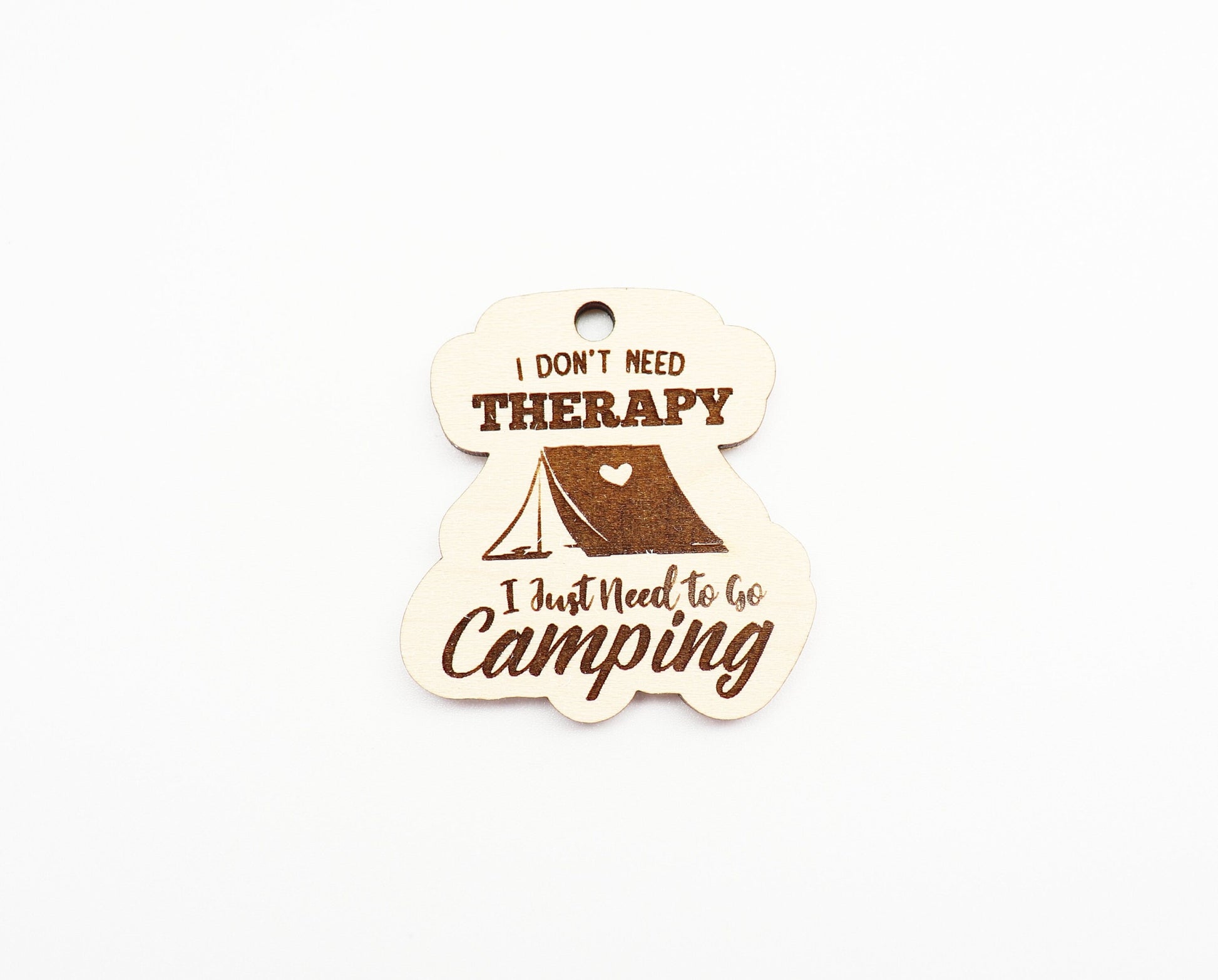 Camping Keychain blanks, DIY keychain, wood blanks