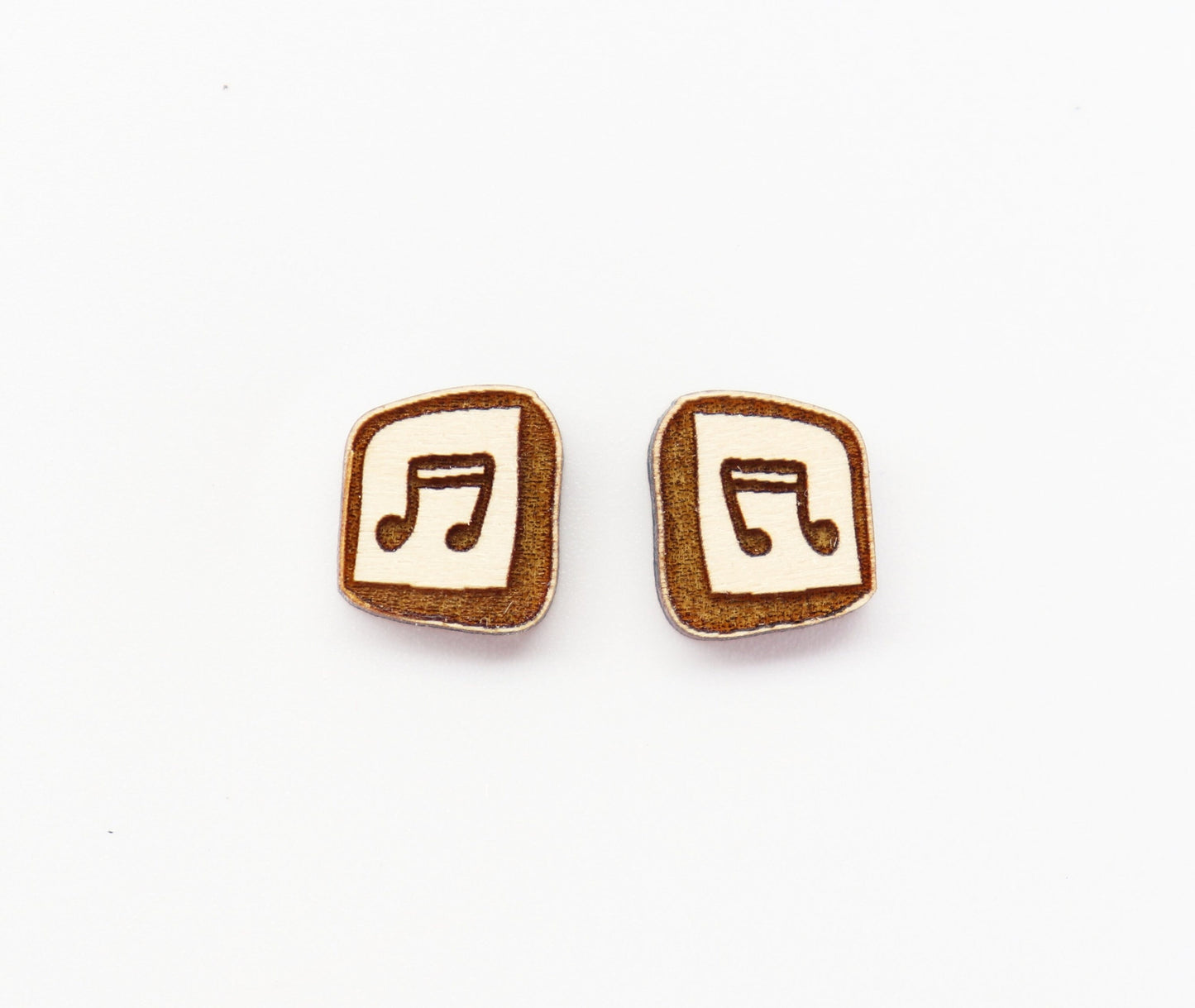 Music studs, DIY earrings, earring blanks, sold per set