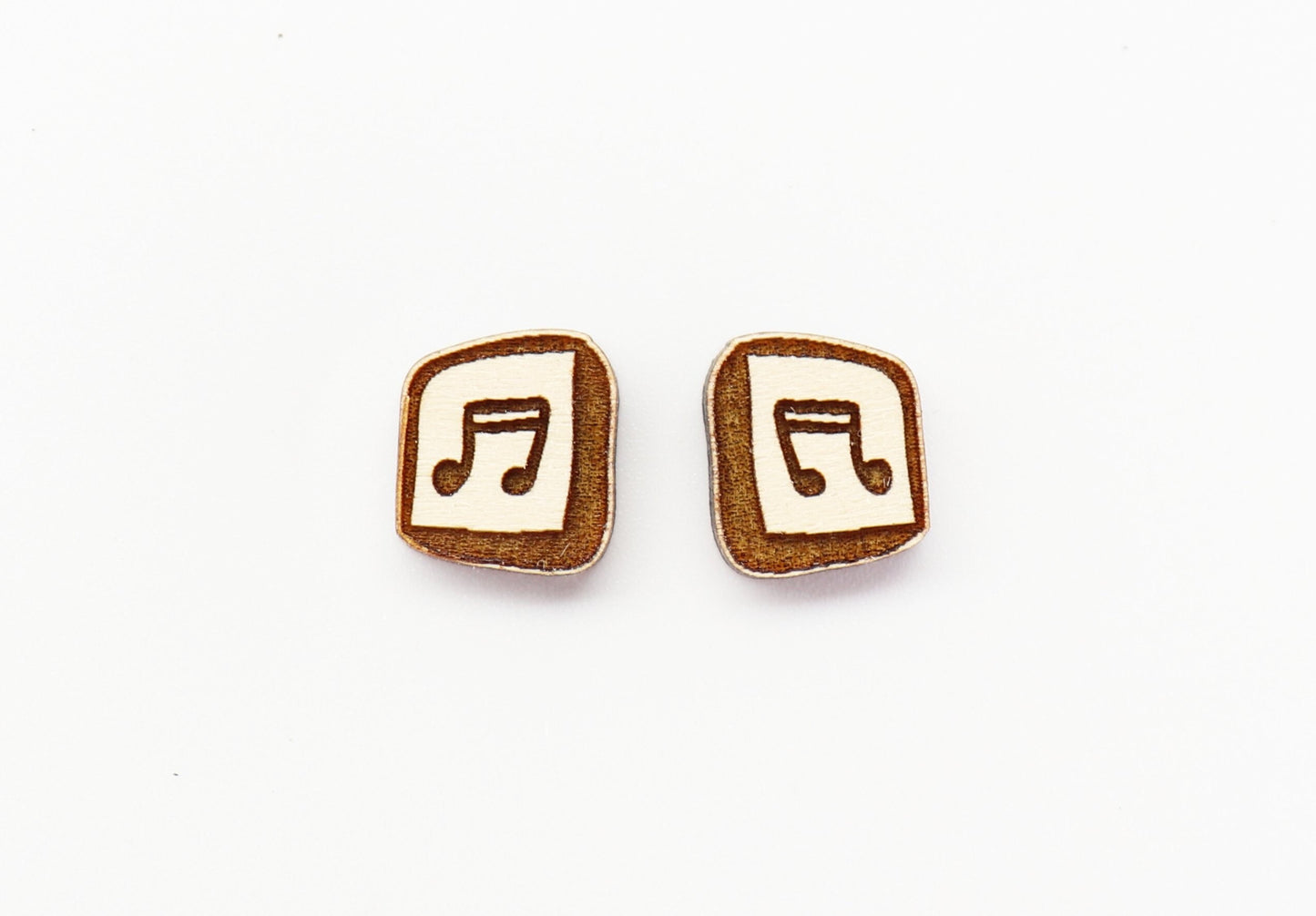 Music studs, DIY earrings, earring blanks, sold per set