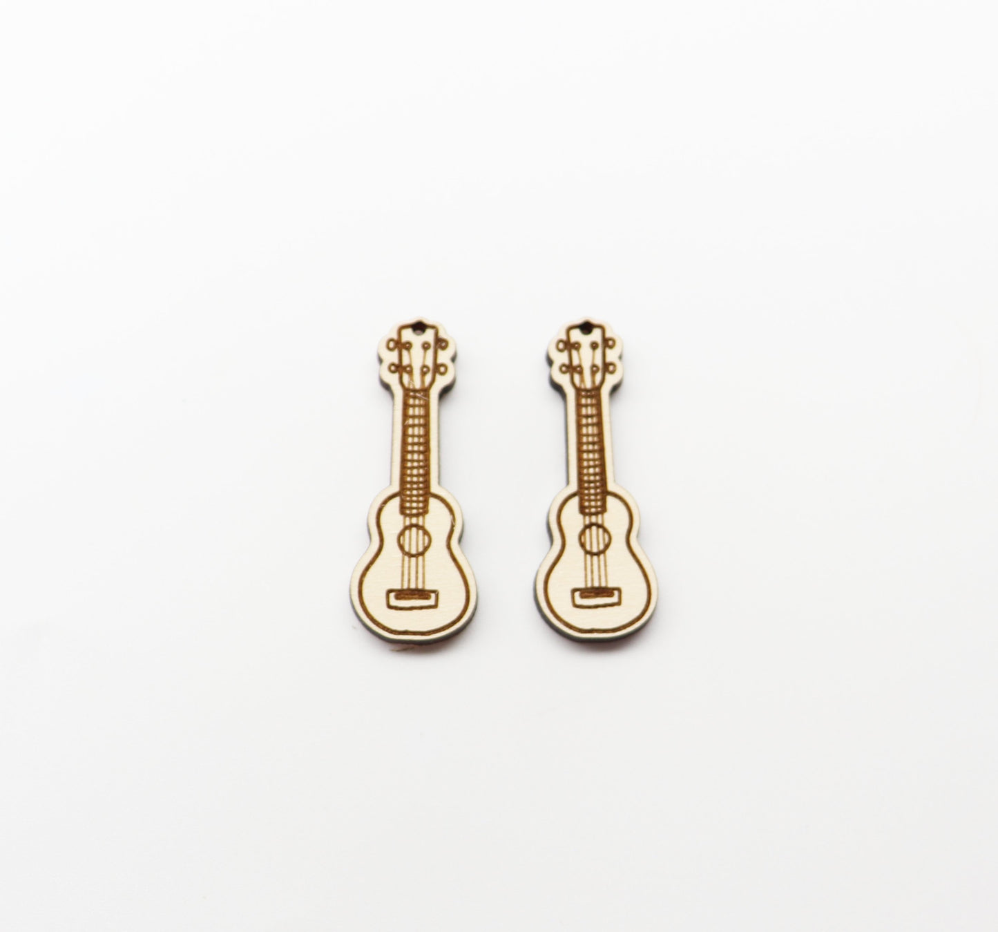 Guitar earrings, DIY earrings, earring blanks, sold per set