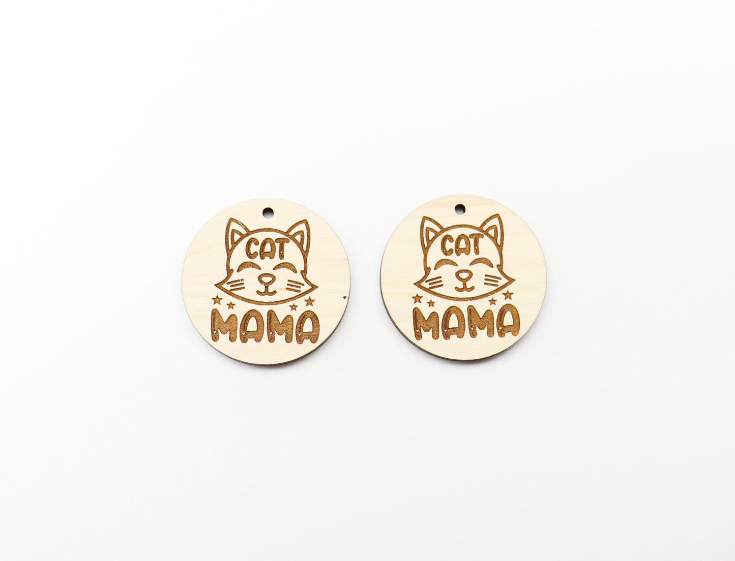 Cat earrings, DIY earrings, earring blanks, sold per set