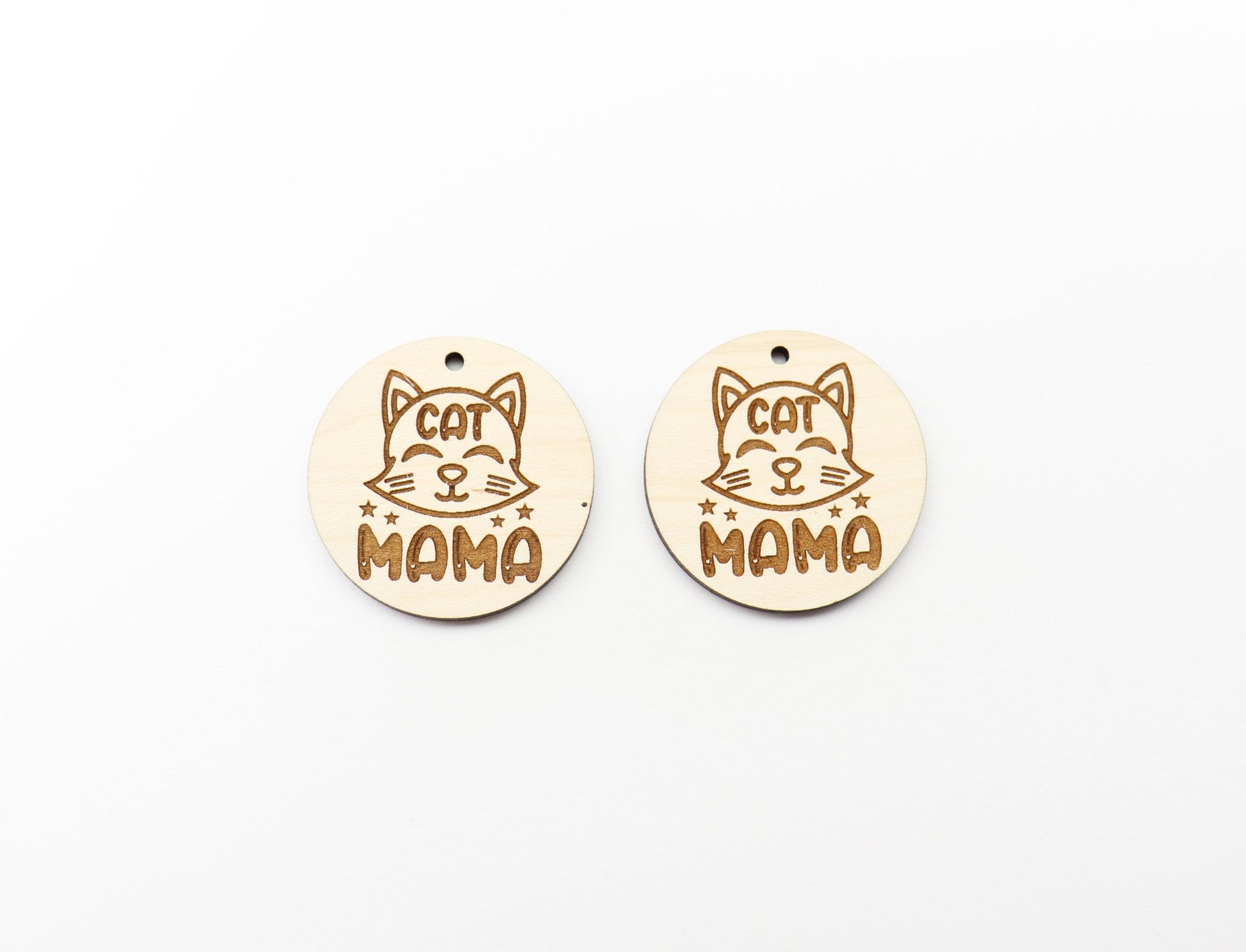 Cat earrings, DIY earrings, earring blanks, sold per set