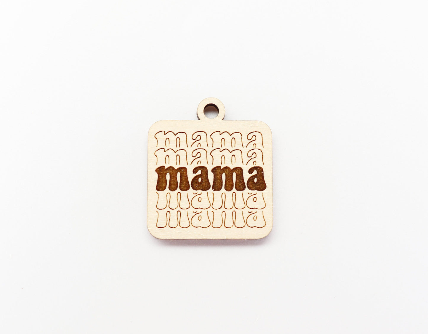 Mama Keychain blanks, mom keychain, wood blanks