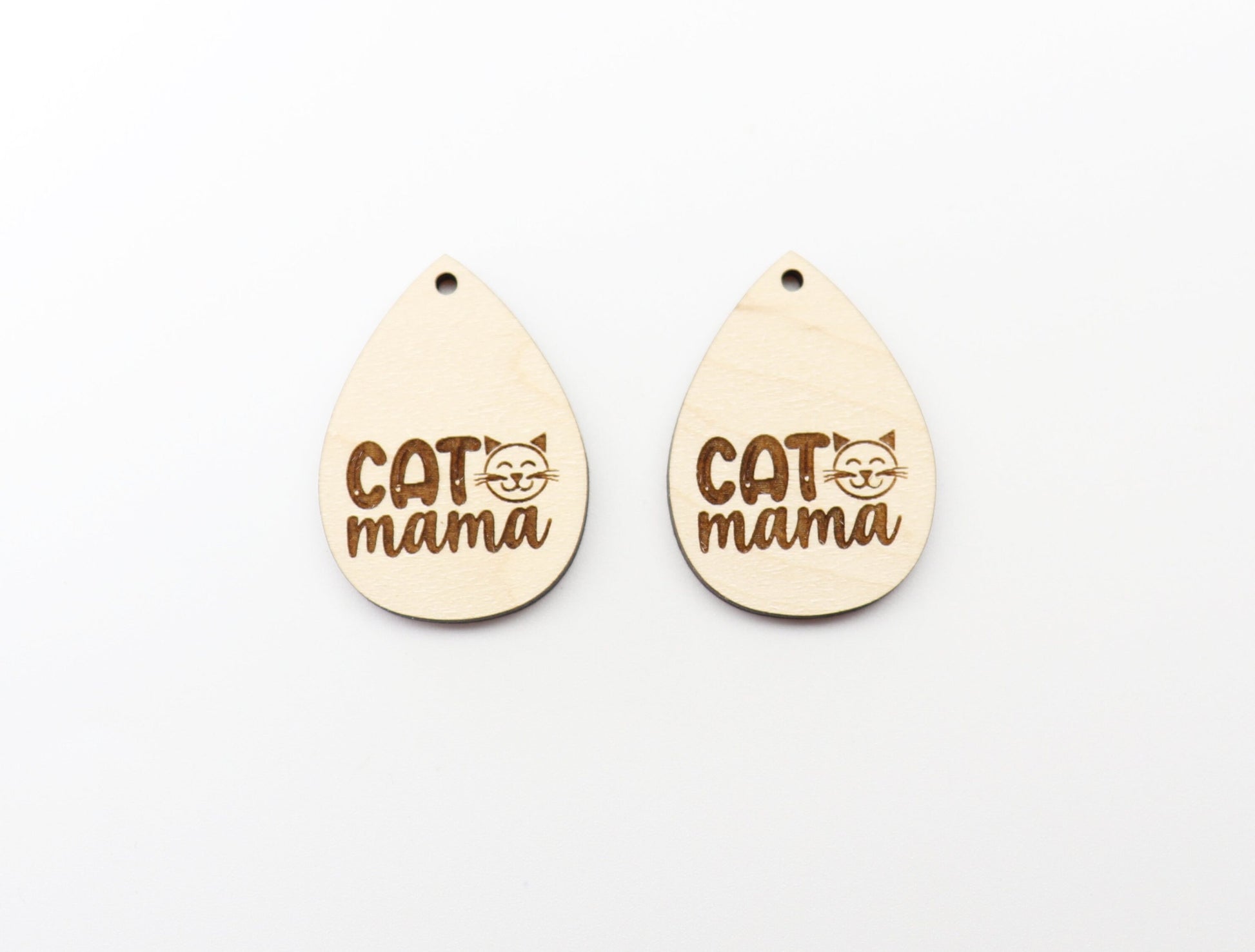 Cat earrings, DIY earrings, earring blanks, sold per set