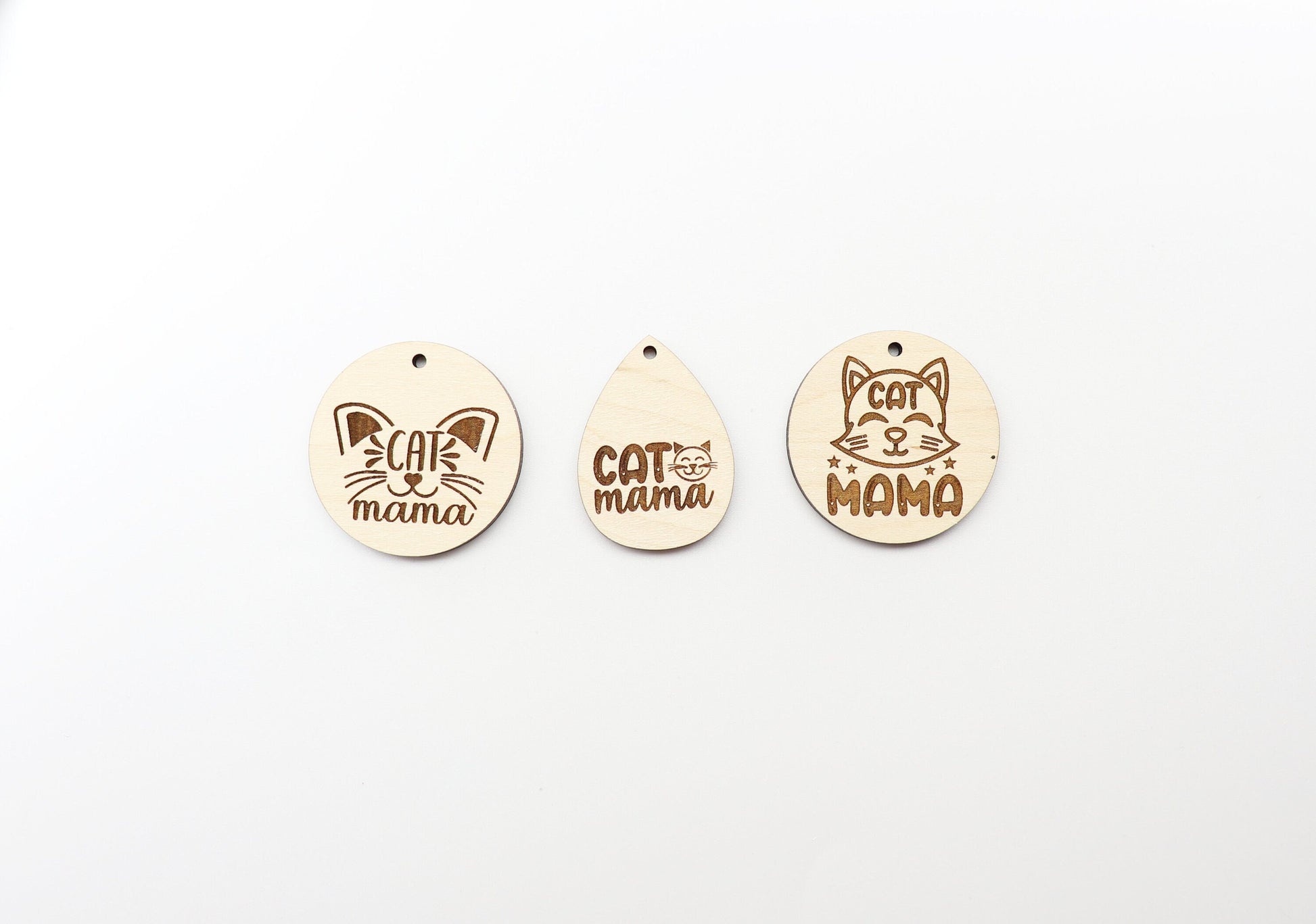 Cat earrings, DIY earrings, earring blanks, sold per set