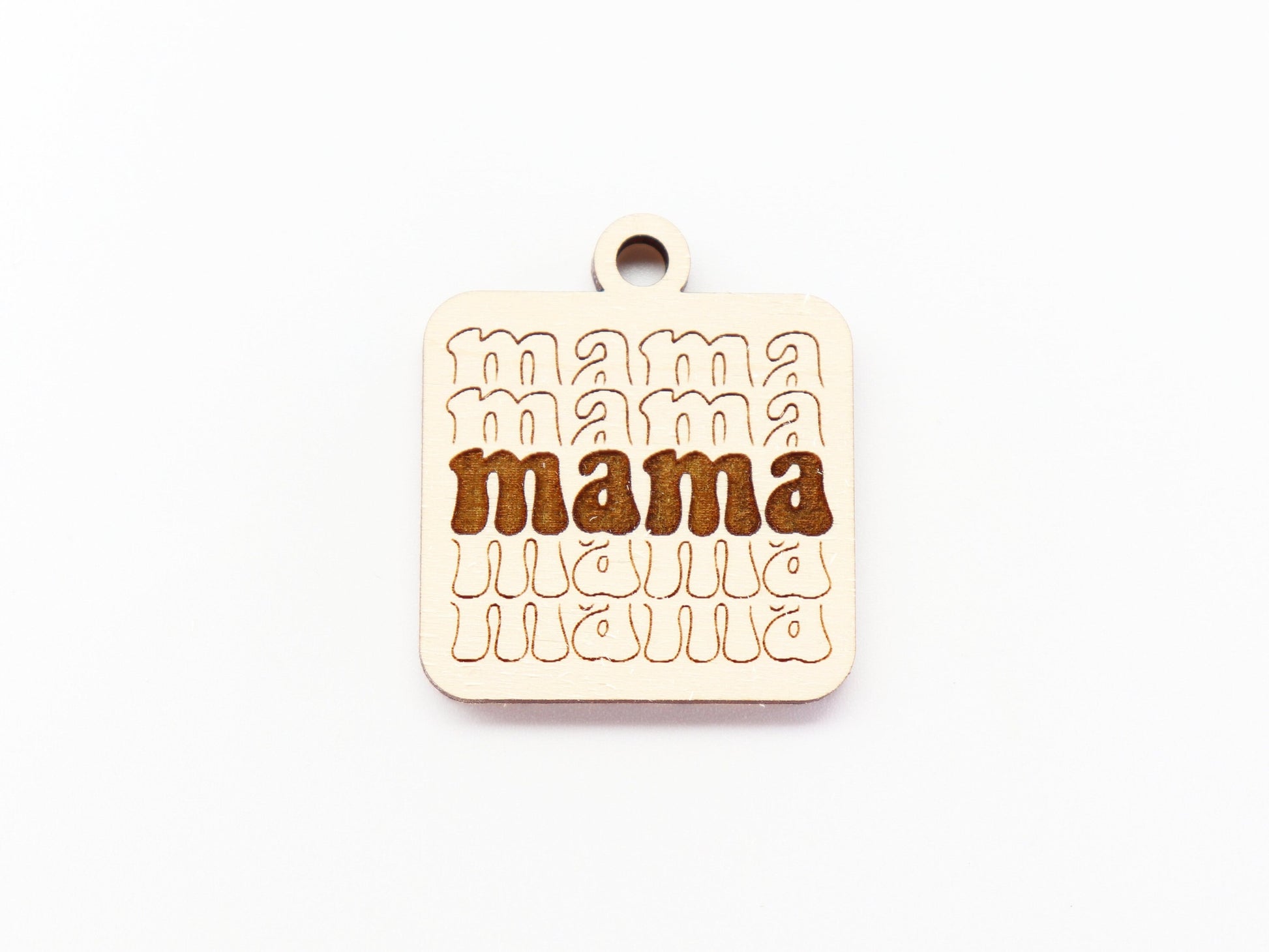 Mama Keychain blanks, mom keychain, wood blanks