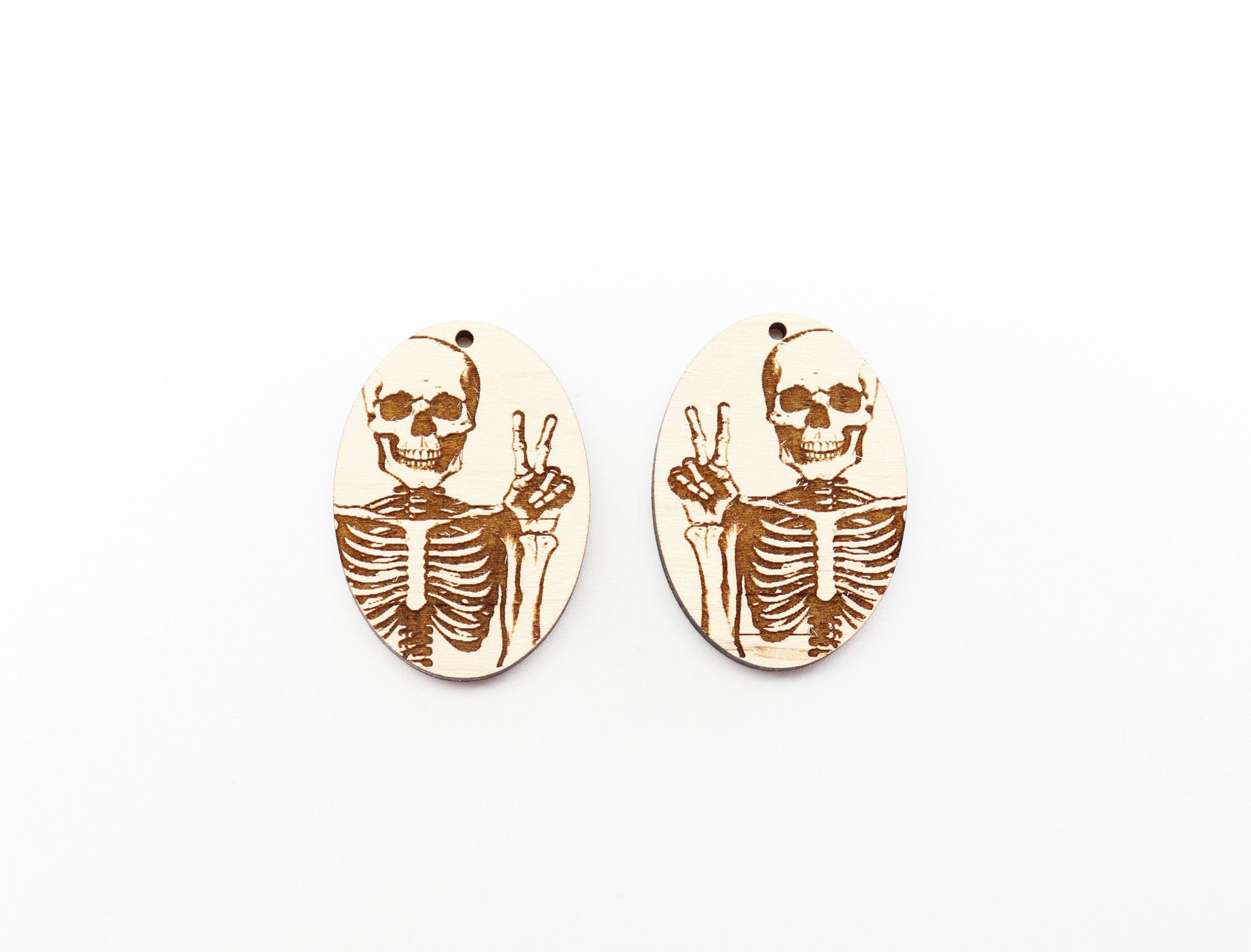 Skeleton earrings, earring blanks, sold per set