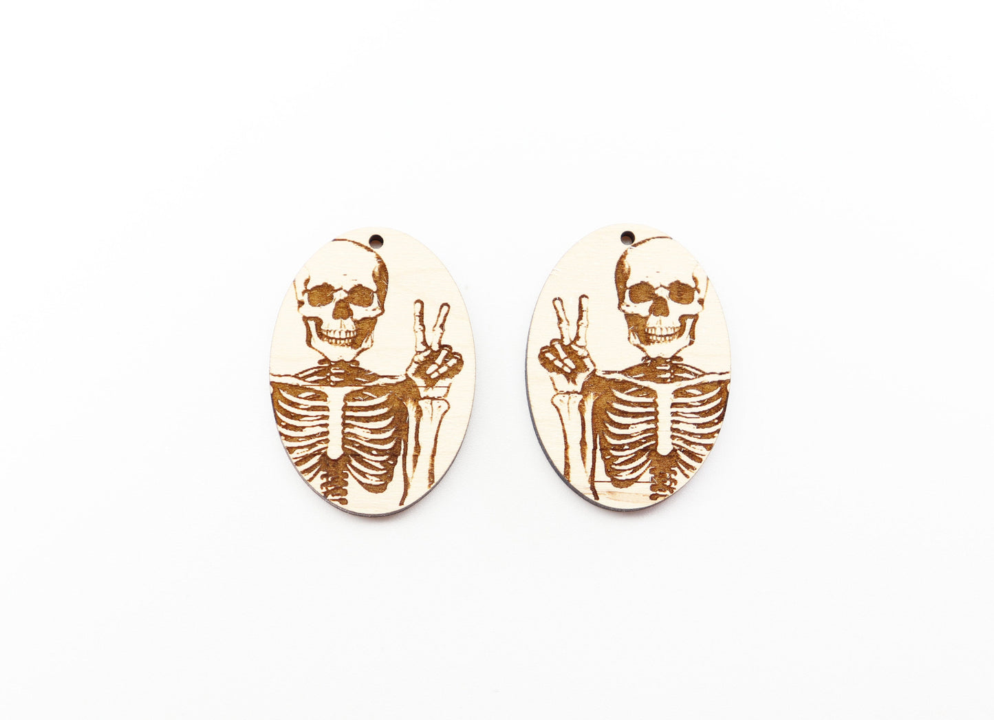 Skeleton earrings, earring blanks, sold per set