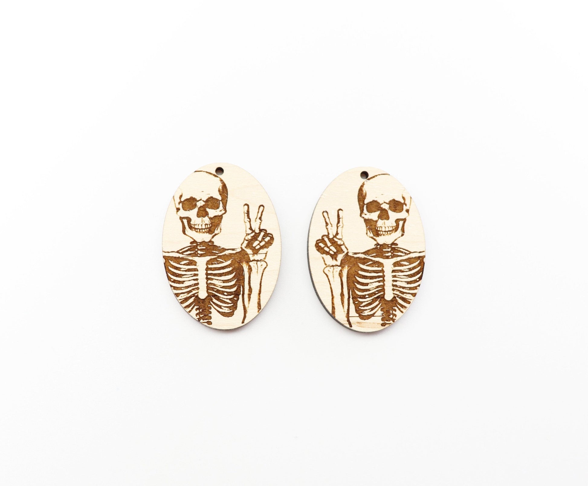 Skeleton earrings, earring blanks, sold per set