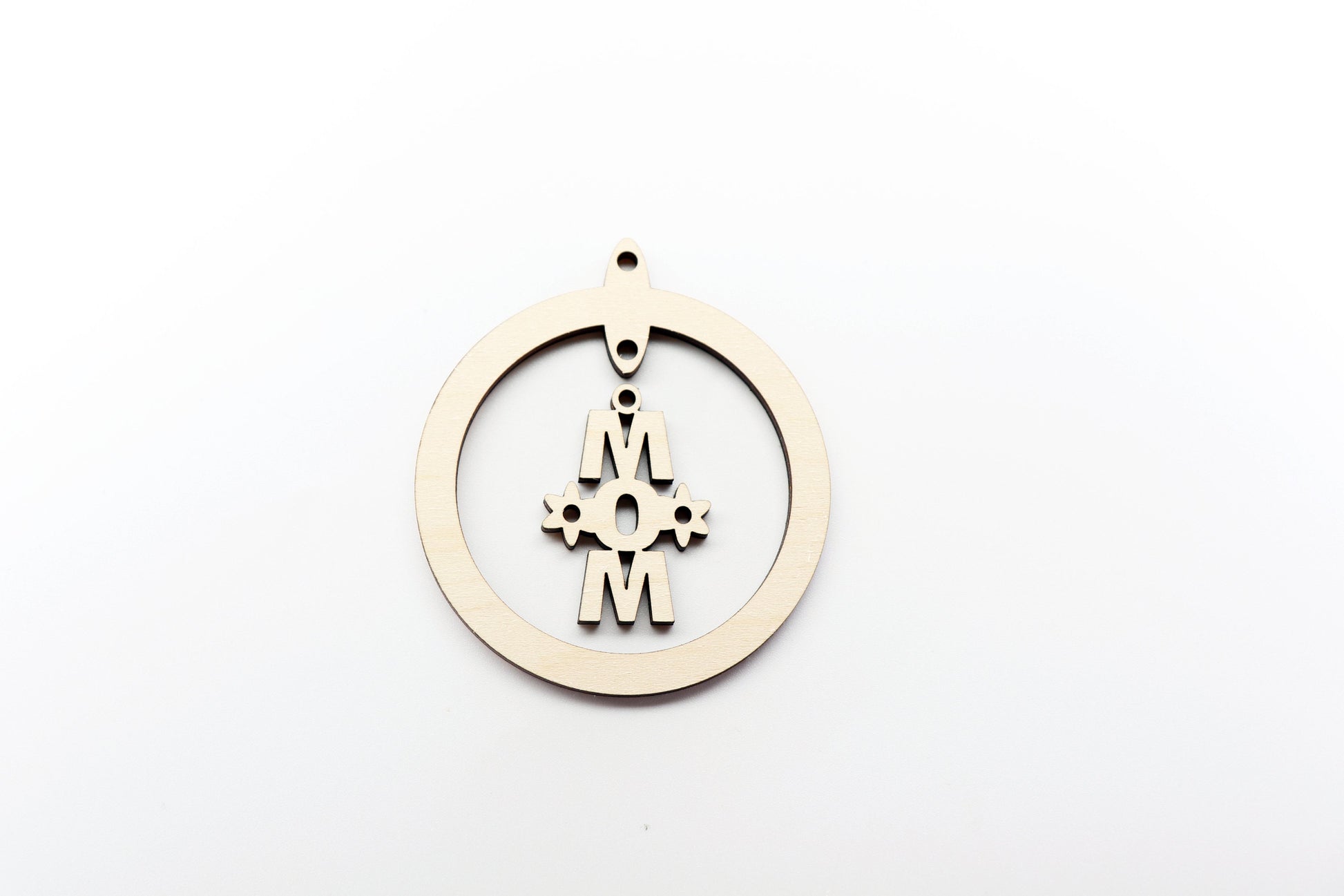 Car charm blank, wood blanks, wood cutouts, mom car charm