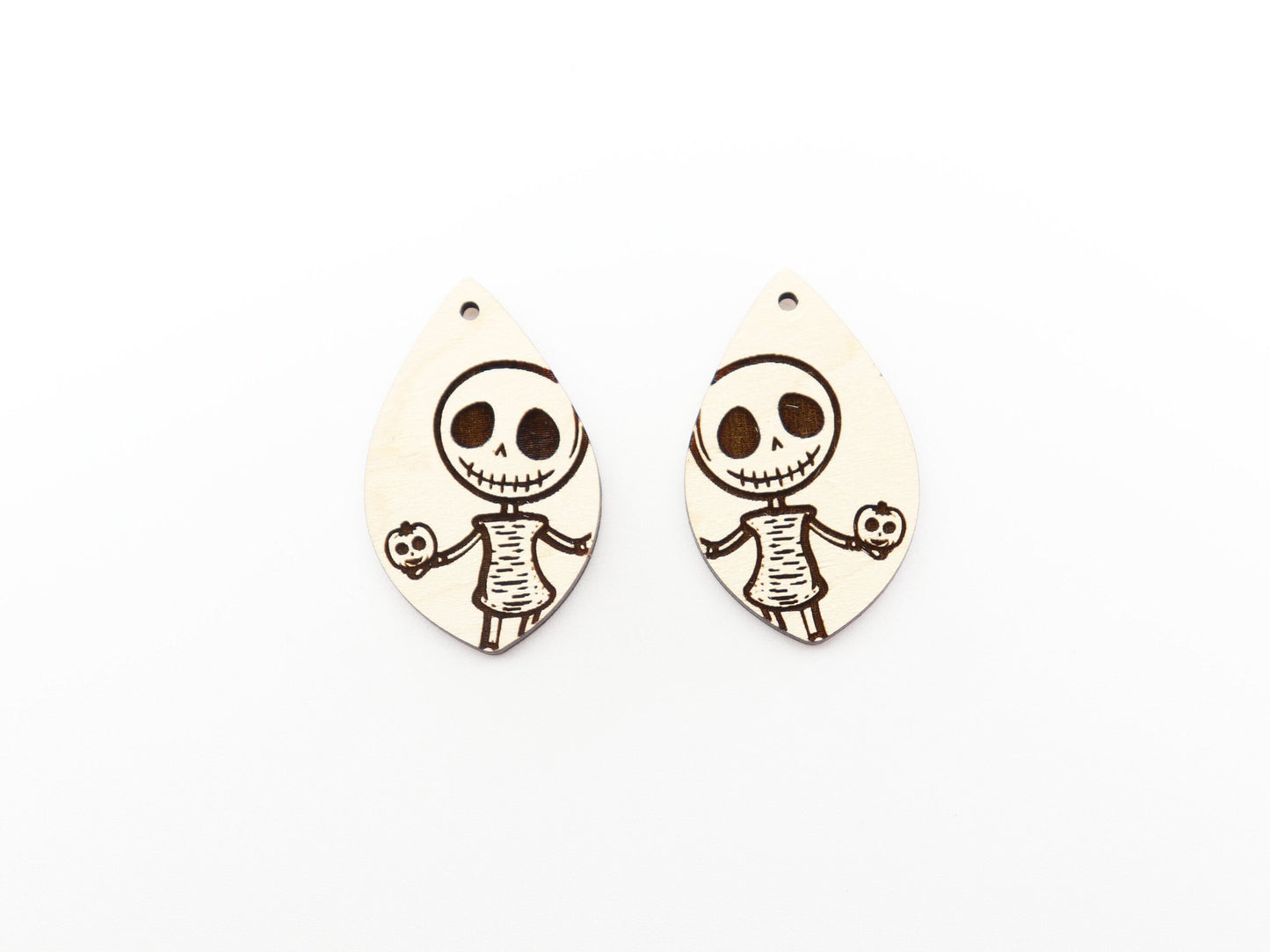 Skeleton earrings, earring blanks, sold per set